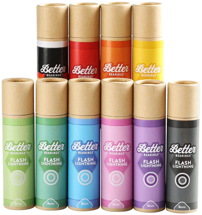 Better Bearings - High Performance Flash Lightning Bearings for Skateboards, Scooters & Rollerblades | Durable & Smooth Ride