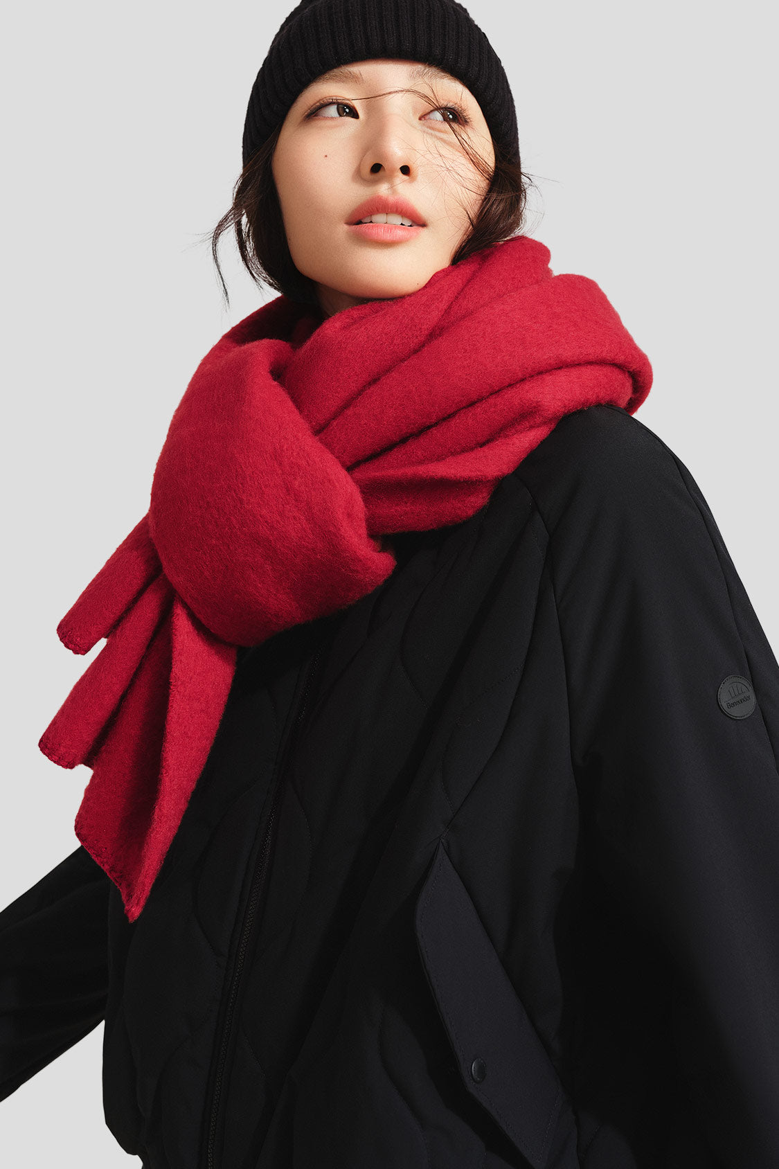 CozyWrap Women's Ultra Soft Insulated Shawl Scarf - Warm Winter Wrap for Outdoor Activities, Travel & Office Wear