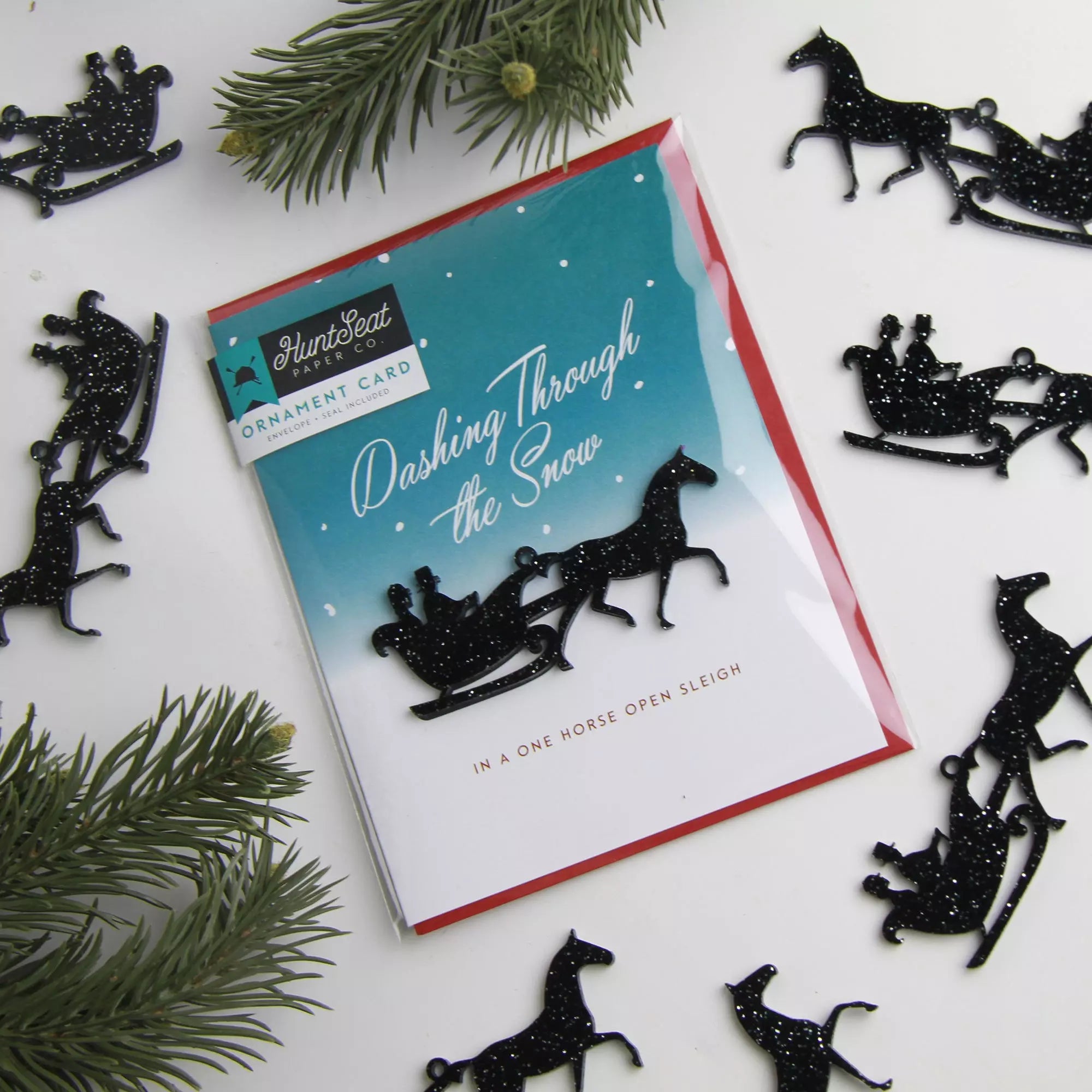 Elegant Christmas Ornament Greeting Cards - Holiday Decorations & Festive Party Invitations for Xmas Celebrations