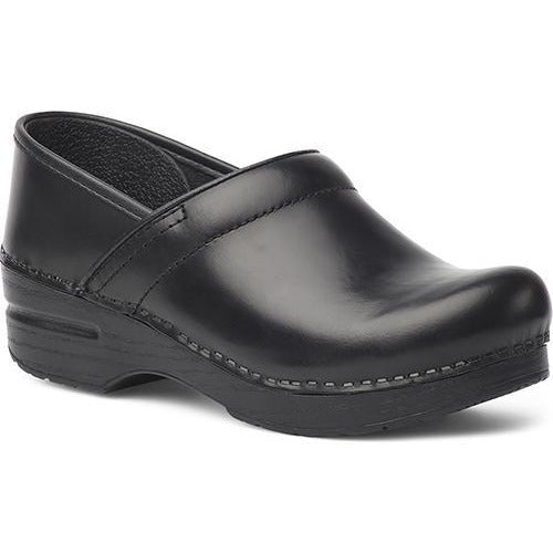 DANSKO Professional Black Cabrio Clogs - Unisex Slip-Resistant Shoes for Nurses, Chefs & Healthcare Workers - Comfortable Work Shoes for Long Shifts