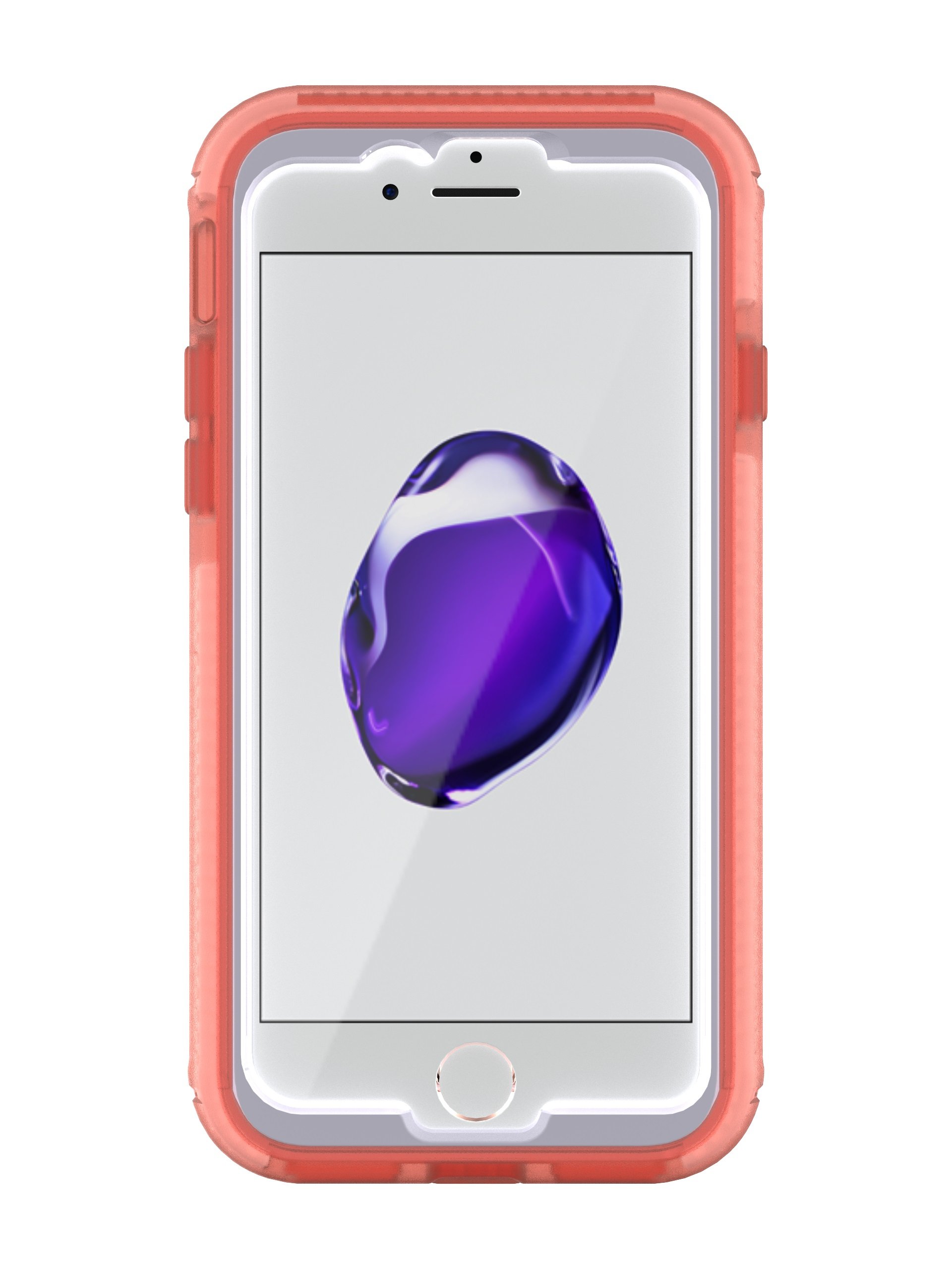 Tech21 Evo Tactical Extreme Rugged Case for iPhone 7 - Rose Gold Protective Cover | Shockproof, Drop Protection | Perfect for Outdoor, Travel & Active Lifestyle