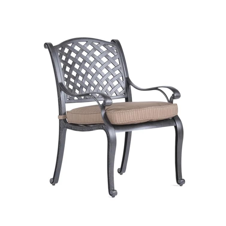 Premium Cast Aluminum Patio Nassau 7-Piece Outdoor Dining Set - 60