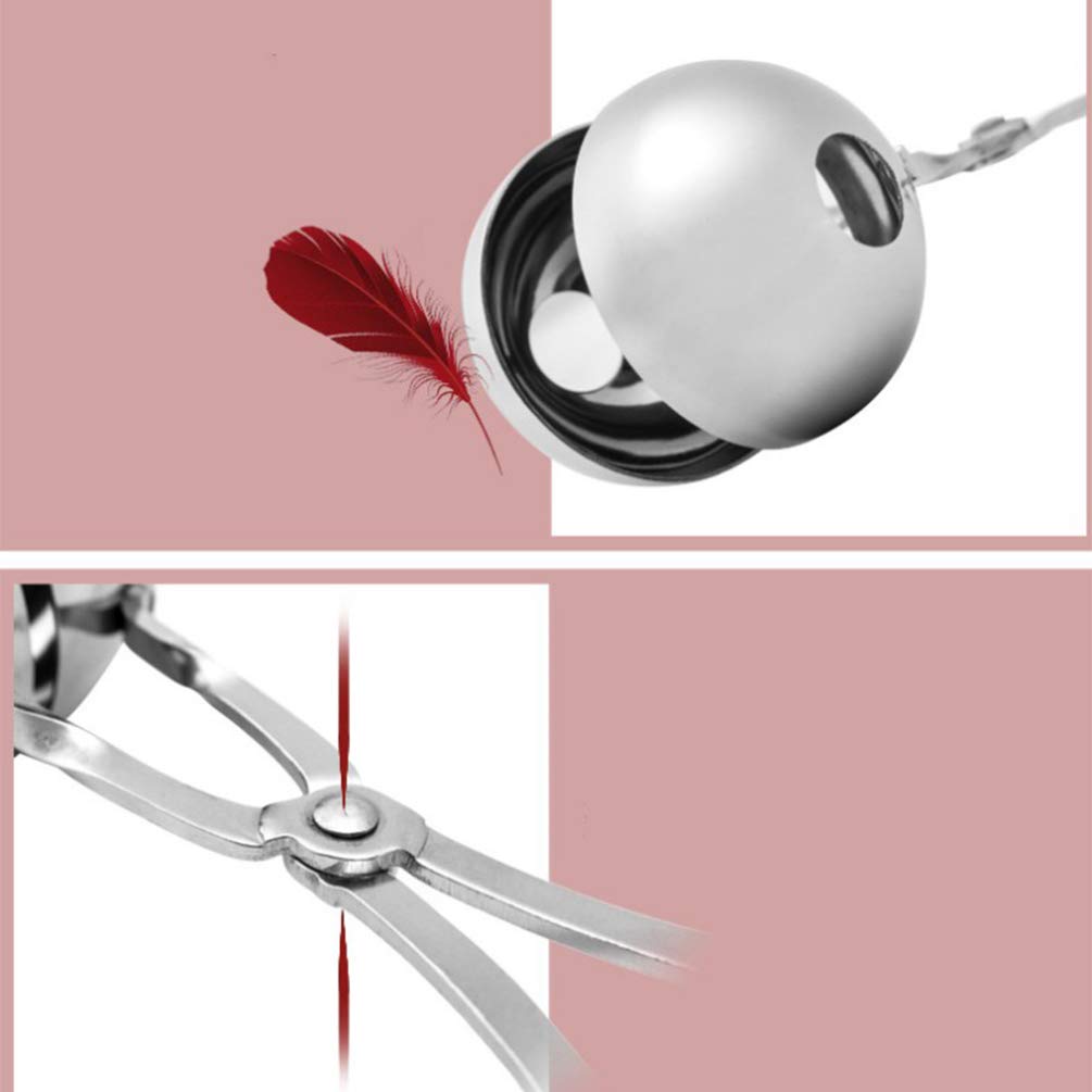 Stainless Steel Ice Cream Rice Baller & Meatball Scoop - Nonstick Cake & Fruit Scooper, Mango Cutter, Mini Food Tongs for Baking, Cooking, and Ice Cream Making | Perfect for Home Kitchen, Party Serving, and Dessert Preparation