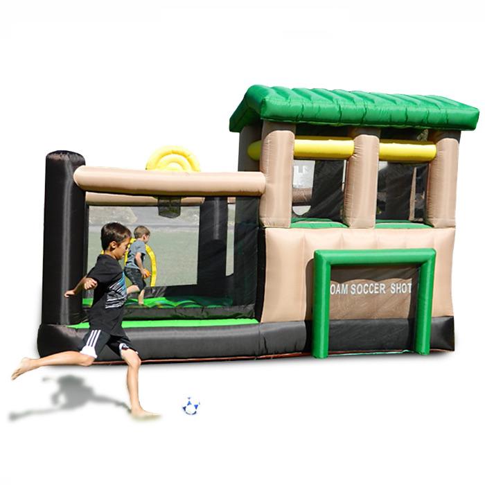 Island Hopper Fort All Sport Bounce House - Inflatable Play Center for Kids Birthday Parties, Backyard Fun & Outdoor Events | Waterproof Jumping Castle for Toddlers & Children