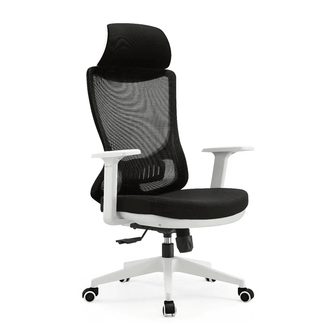 Ergonomic Mesh Office Chair with Lumbar Support - Adjustable Height Swivel Task Chair for Home & Office Workspaces - Perfect for Long Hours of Sitting, Gaming, and Remote Work