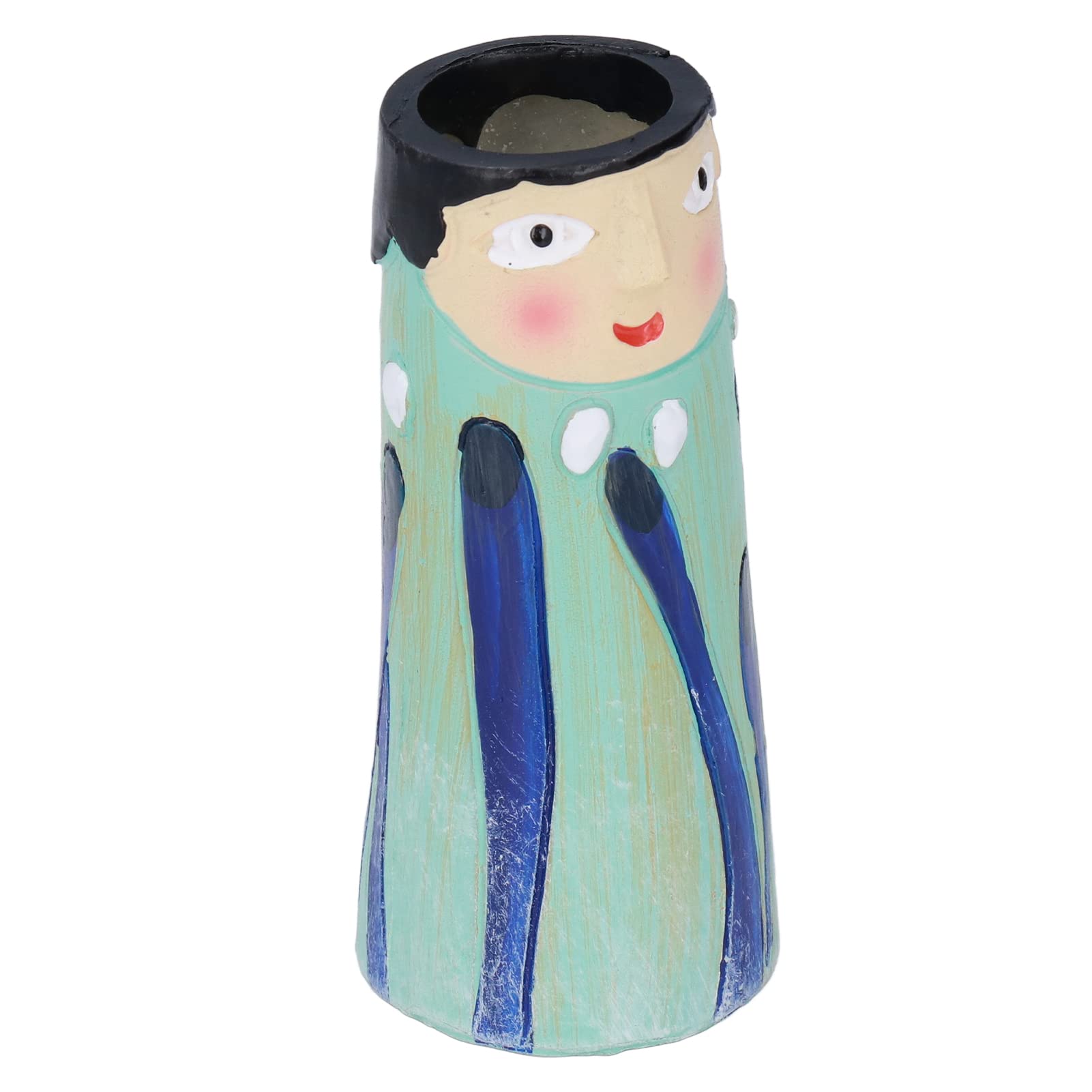 Eco-Friendly Resin Vase Decor - Small Desktop Office Vase for Home & Workspace | Perfect for Desks, Shelves, and Gift Giving