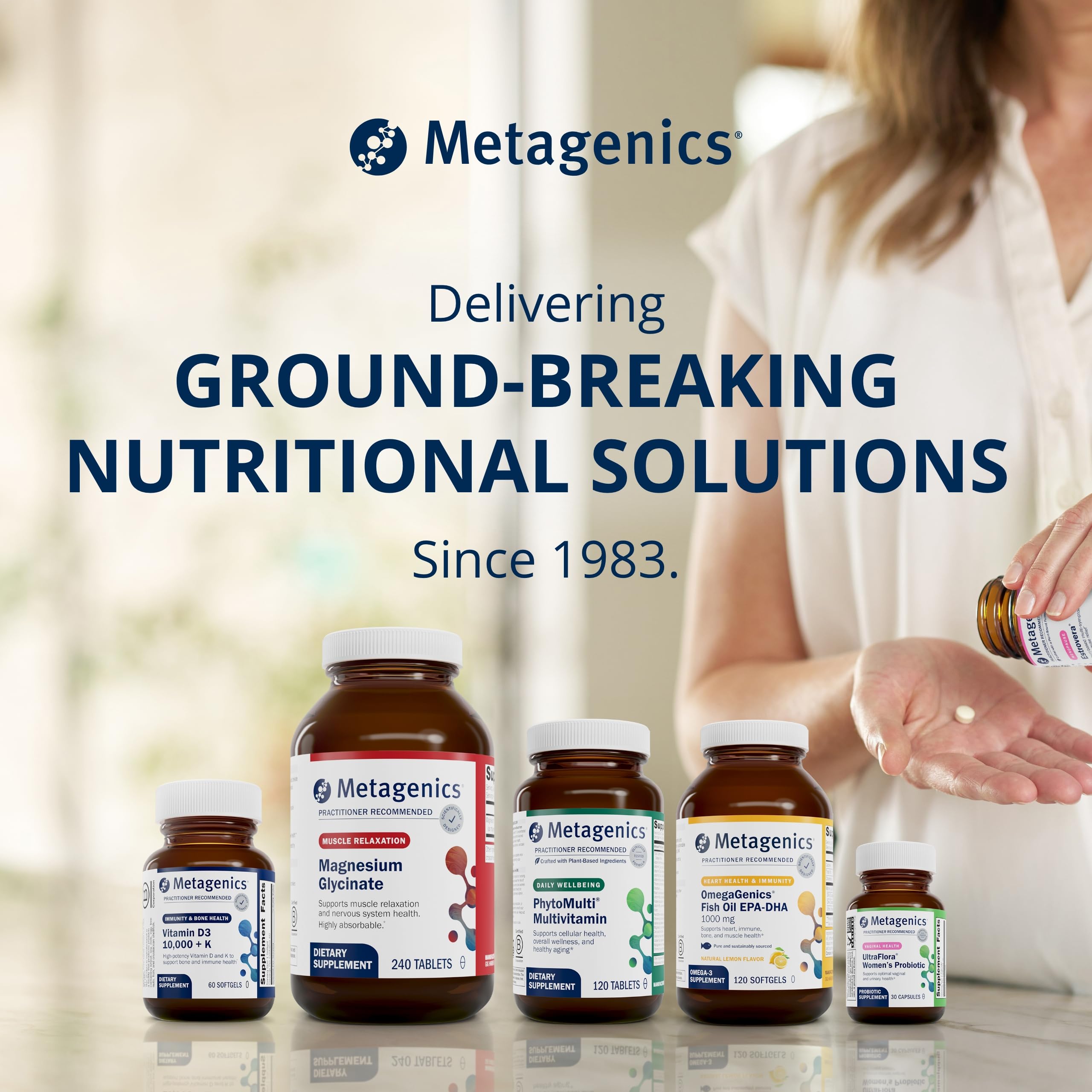 Metagenics Wellness Essentials Pregnancy Multivitamin - 30 Count | Prenatal Vitamins for Women, Folic Acid & Iron Support | Healthy Pregnancy & Baby Development