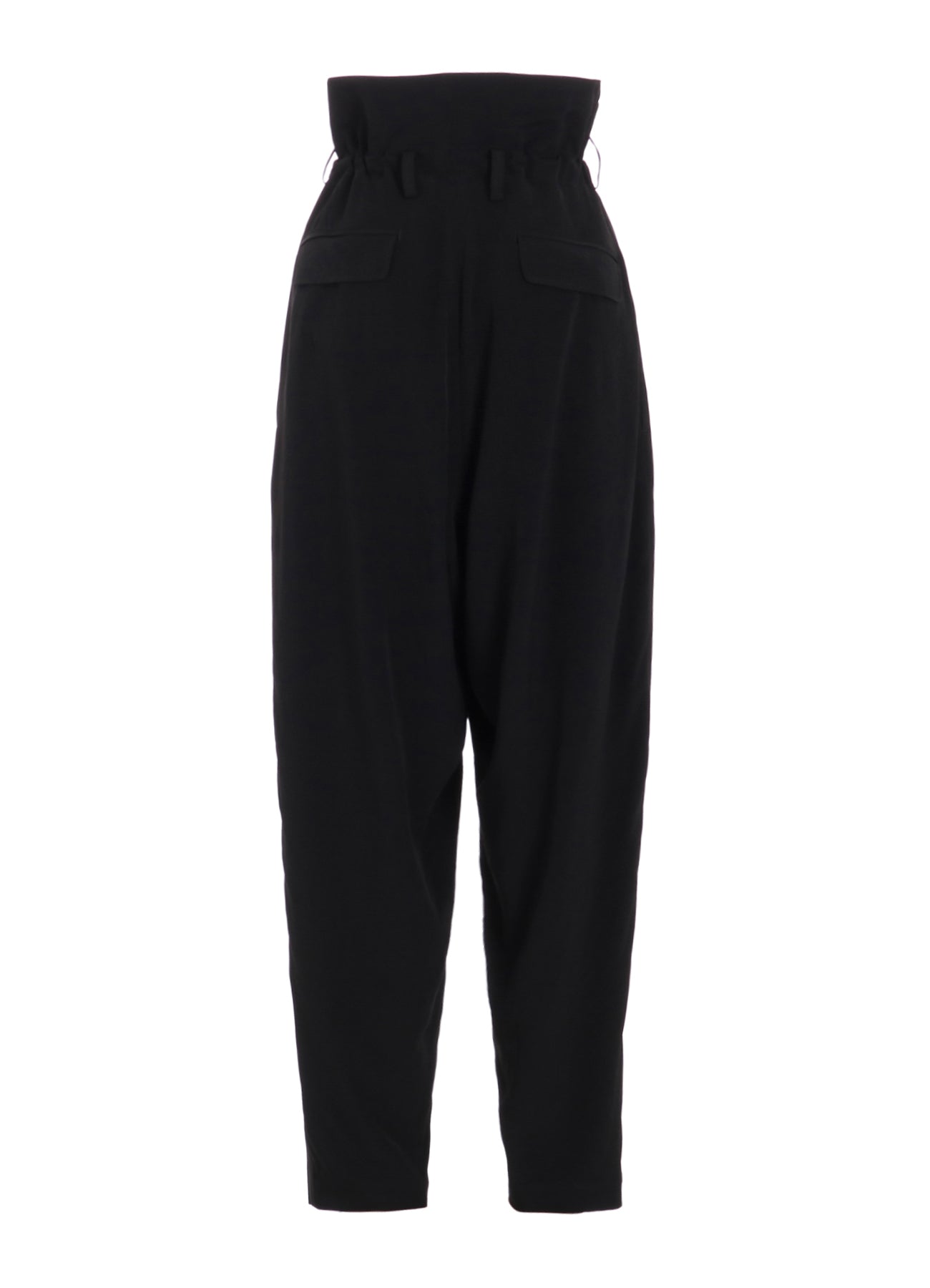 CREPE de CHINE HIGH WAIST PANTS for Women - Elegant Flowy Trousers with Comfortable Stretch Waistband | Perfect for Office Wear, Casual Outfits & Special Occasions