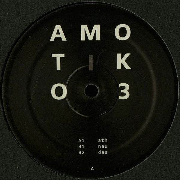 Amotik 003 - Premium Electronic Music Vinyl Record | Perfect for DJs & Music Collectors | Home Studio & Club Use