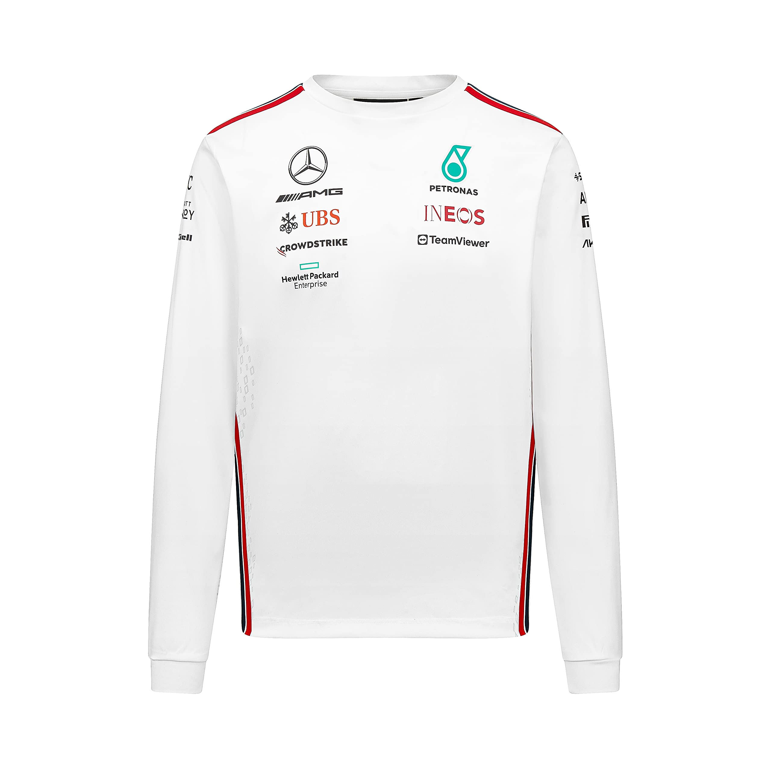 2023 Mercedes AMG Petronas F1 Team Official Long Sleeve T-Shirt | Premium Racing Apparel for Formula 1 Fans | Perfect for Race Day & Casual Wear