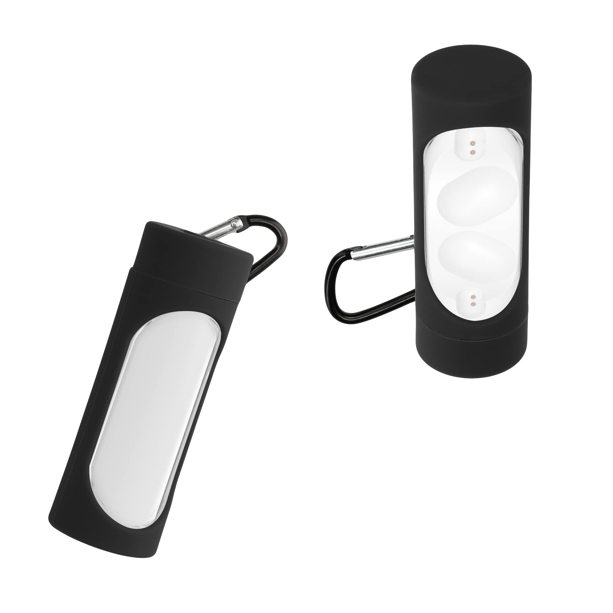 kwmobile Silicone Protective Case Cover for Nothing Ear (Stick) Earbuds - Shockproof & Scratch-Resistant - Perfect for Travel, Workouts & Daily Use - Black