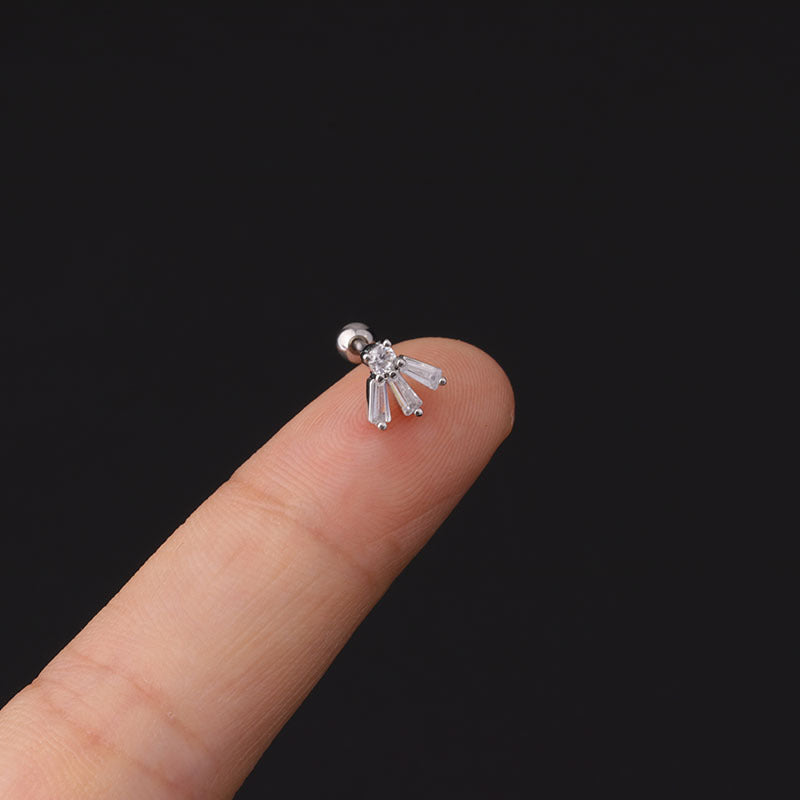 20G Cartilage Tiny Stud Earrings - Delicate Flower Design for Women | Perfect for Daily Wear, Parties & Gifts
