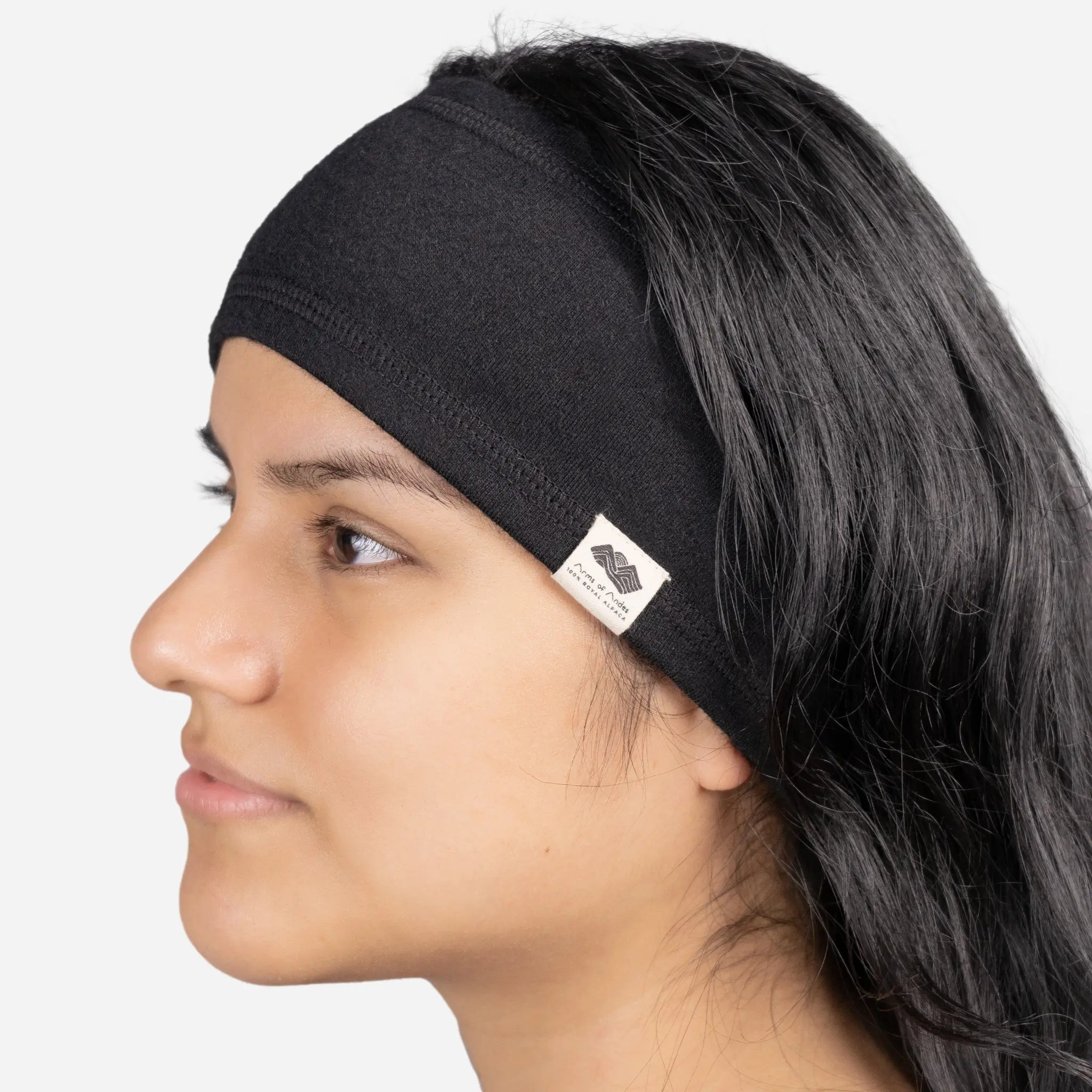 Alpaca Wool Headband - Soft & Warm 420 Midweight Knit Headband for Women & Men - Perfect for Winter, Hiking, and Outdoor Activities