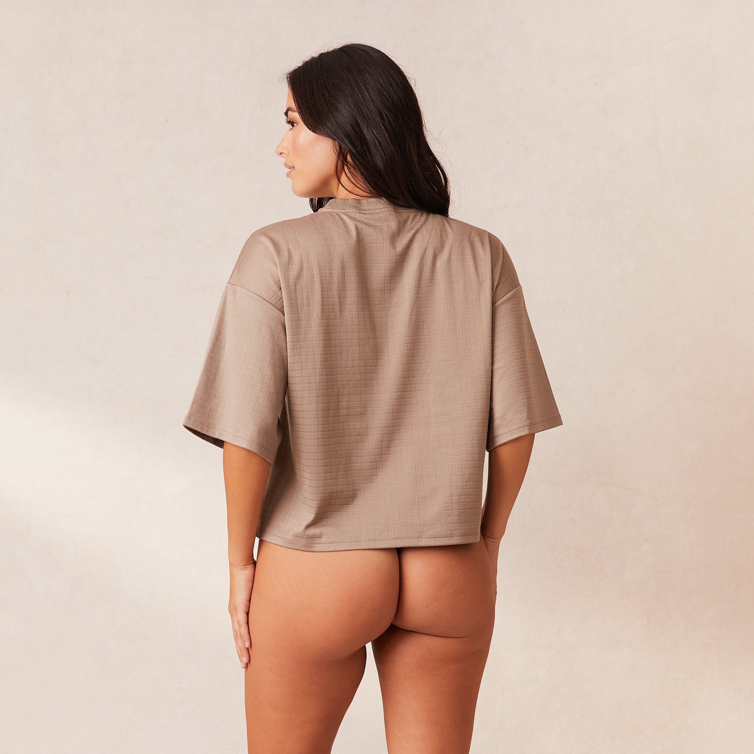 Cozy Classic Fleece Oversized Pyjama Tee for Women - Soft & Warm Sleepwear Loungewear - Perfect for Winter Nights, Relaxing at Home, and Gift Giving