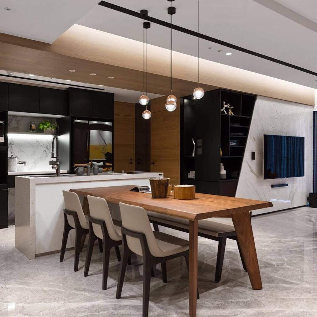 Dora Modern LED Pendant Light Fixture - Adjustable Hanging Chandelier for Kitchen Island, Dining Room, Bedroom & Living Room Lighting