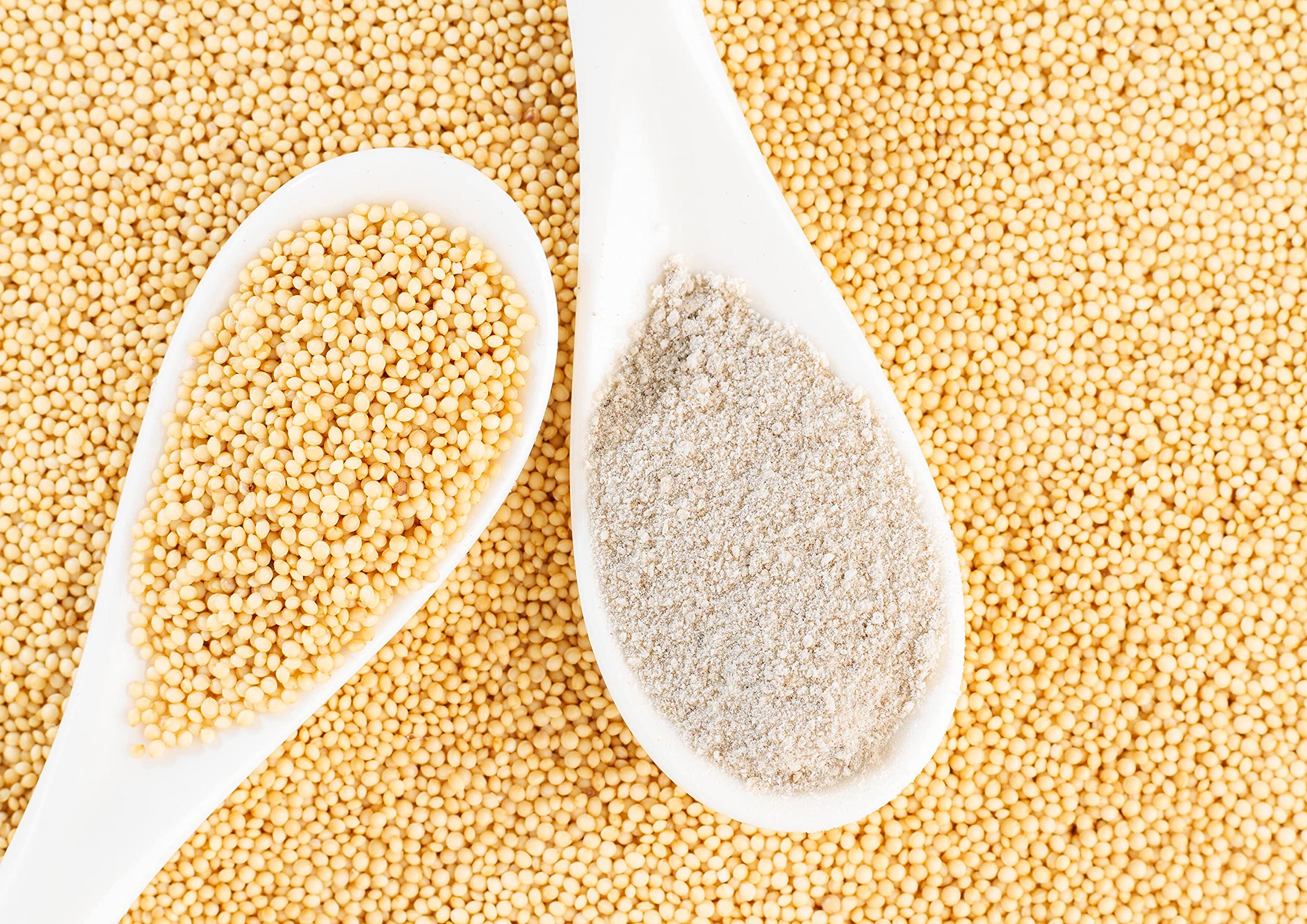Food to Live Organic Amaranth Flour 1lb - Finely Milled Whole Grain, Vegan, Kosher, Gluten-Free, High in Fiber & Plant Protein - Healthy Wheat Flour Alternative for Baking Bread, Pancakes & Vegan Recipes