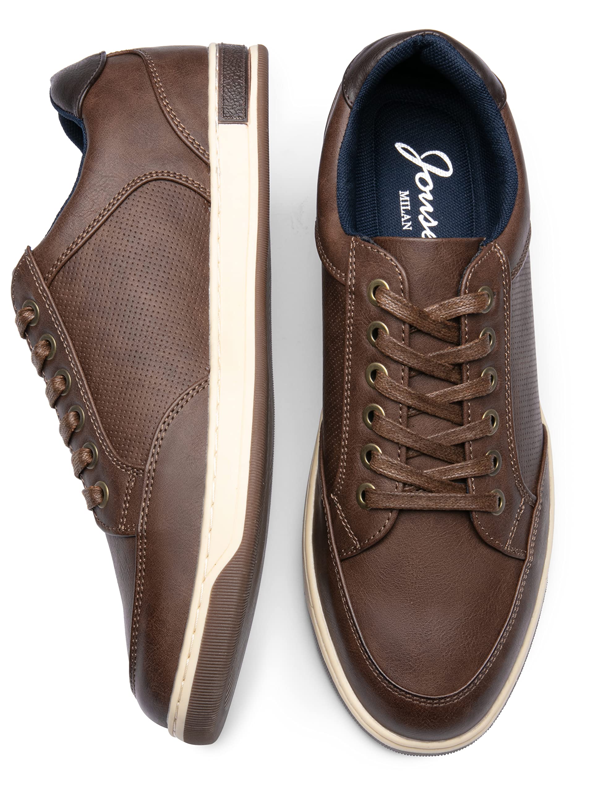 Jousen Men's Retro Casual Sneakers - Breathable Lightweight Walking Shoes for Men | Perfect for Daily Wear, Gym, Travel & Outdoor Activities