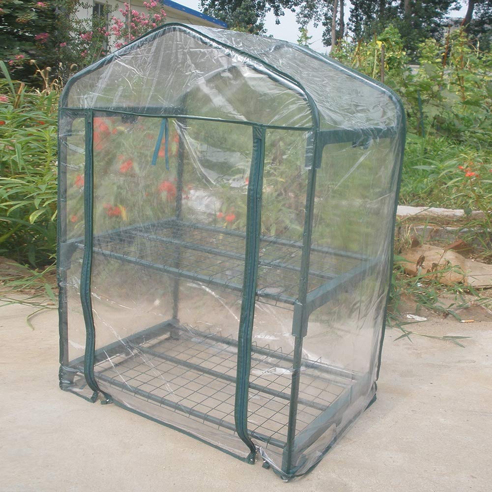 Estink Mini Flower Plants Garden - Portable Greenhouse Garden House, Waterproof & Corrosion-Resistant for Outdoor Gardening | Perfect for Balcony, Patio & Backyard Plant Growing