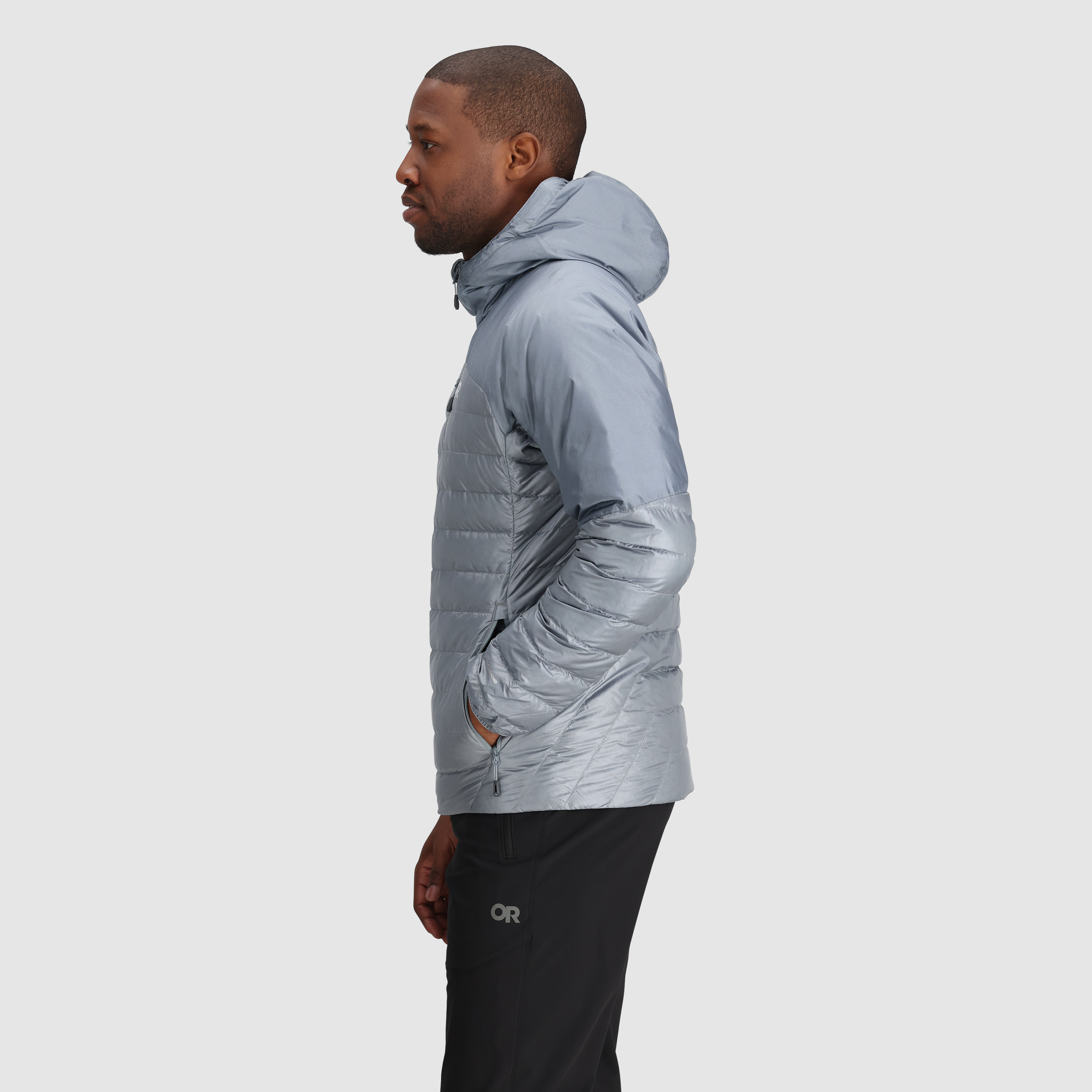 Men's Helium Down Hoodie - Lightweight Warm Winter Jacket for Outdoor Hiking & Camping - Waterproof Windproof Insulated Coat for Cold Weather