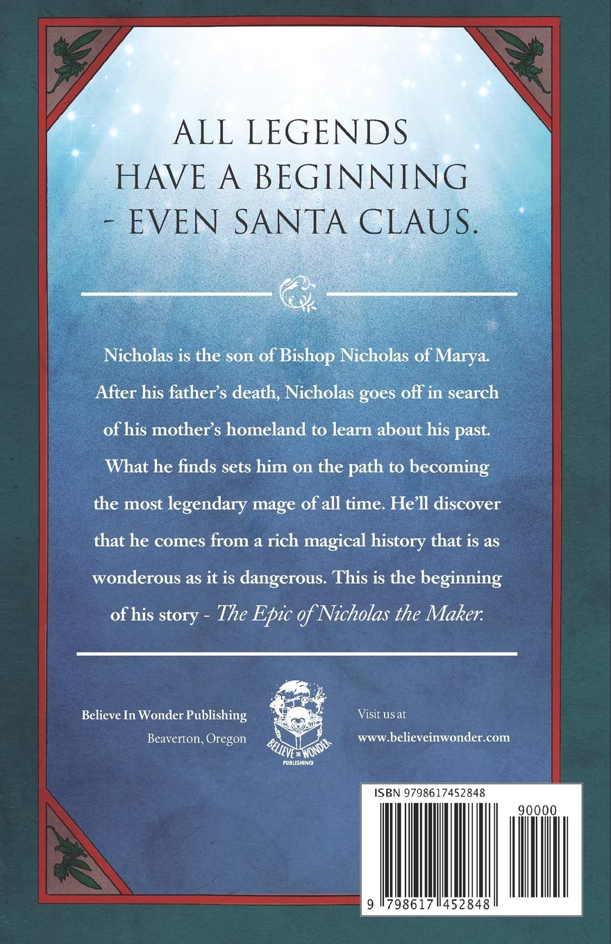 The Epic of Nicholas the Maker: Book One - The Silver Hart | Fantasy Adventure Novel | Perfect for Book Clubs & Fantasy Lovers