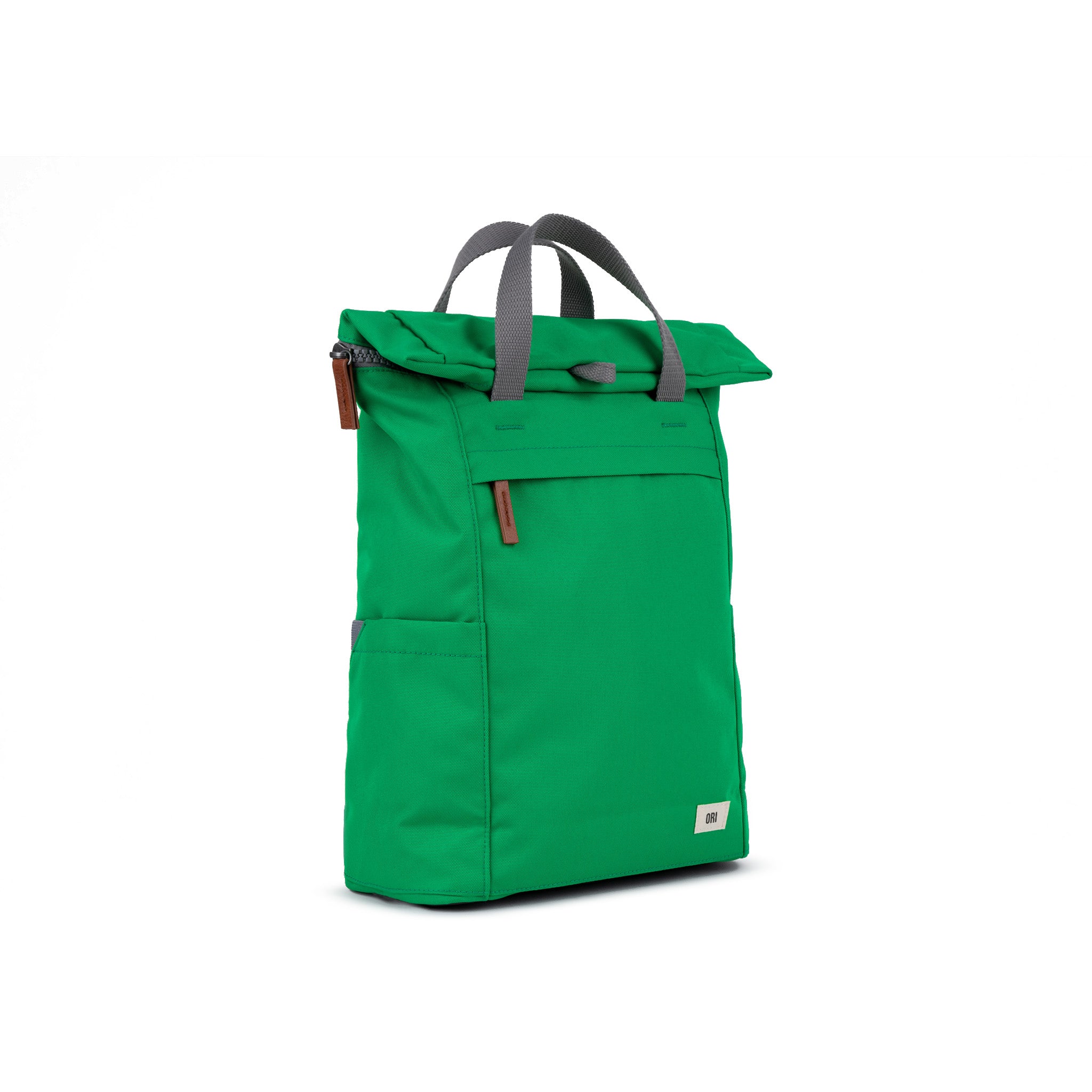 Eco-Friendly Finchley Green Apple Recycled Canvas Tote Bag - Sustainable & Stylish for Grocery Shopping, Beach Trips, and Daily Use