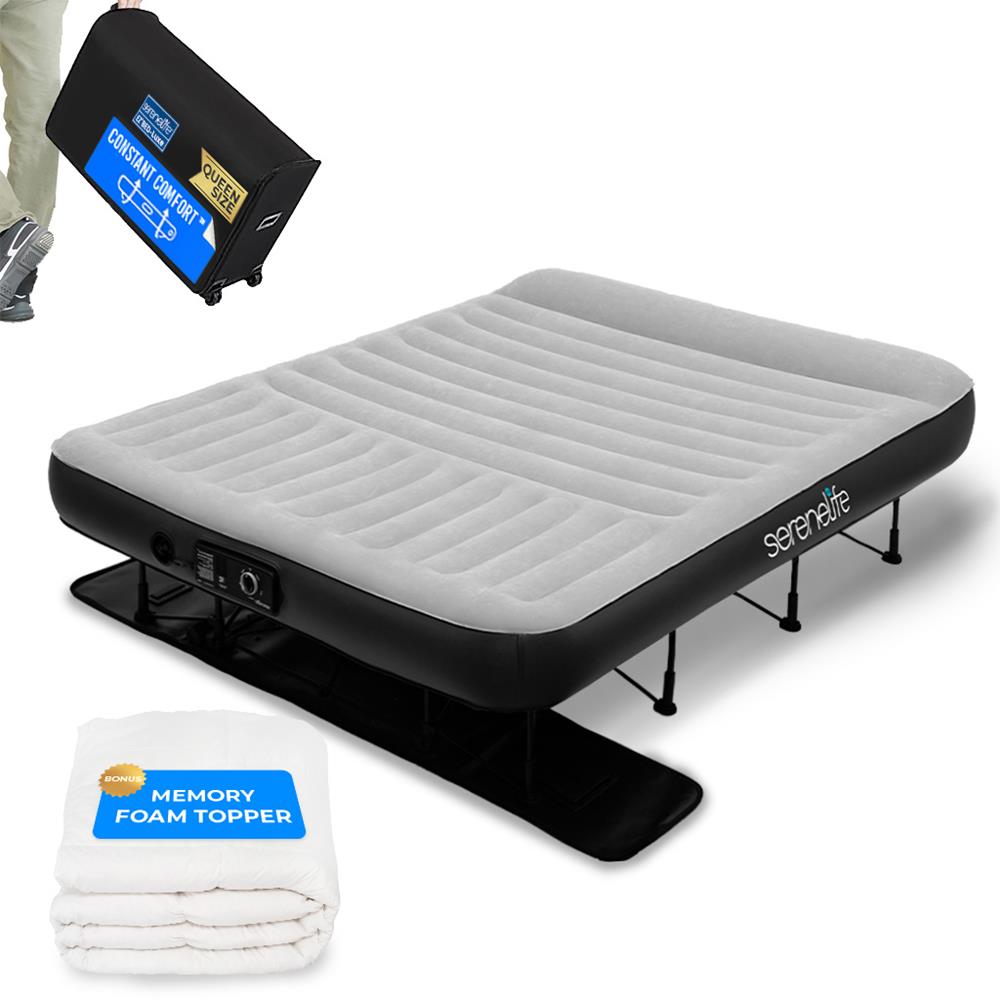 Luxe Series Ez Bed - Premium Foldable Guest Bed for Home & Travel - Perfect for Spare Rooms, Camping & Sleepovers