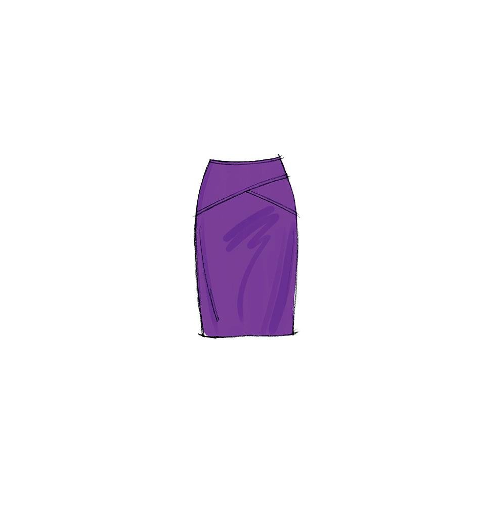 Butterick B5566 Misses' Skirt Sewing Pattern - Size AA (6-8-10-12) - Perfect for DIY Fashion & Formal Occasions