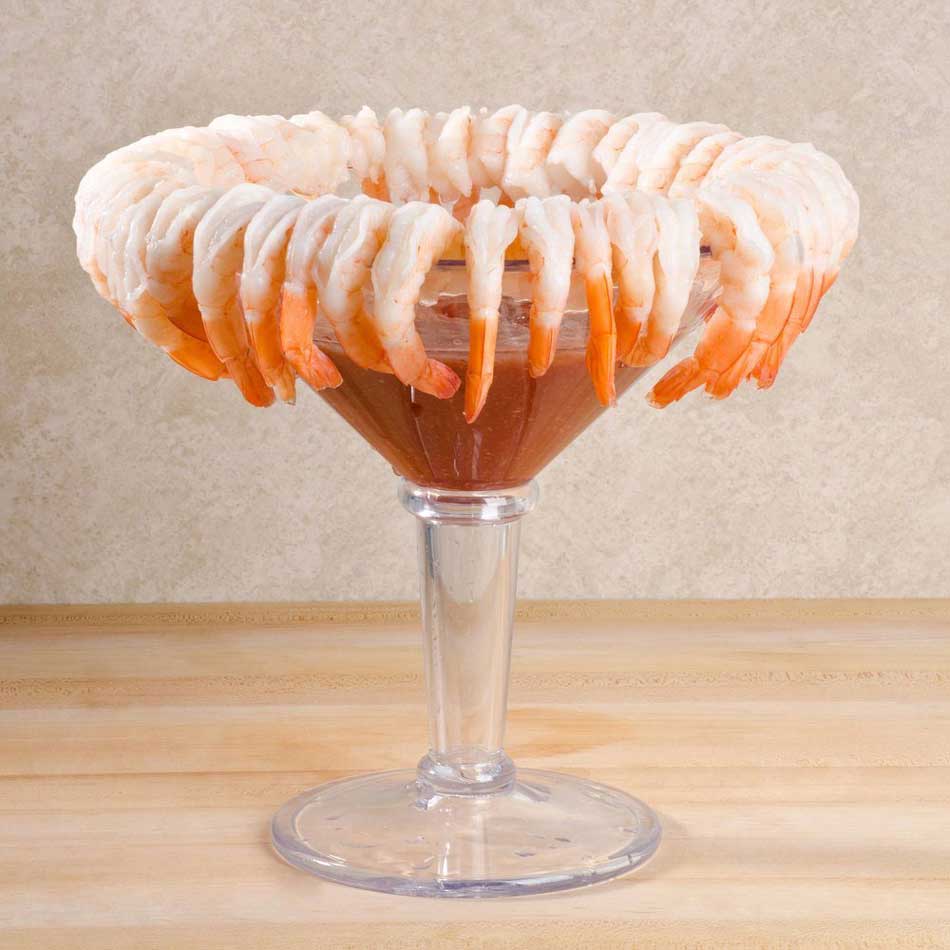 GET Melamine SW 1419 1 CL SAN Plastic Super Martini Glass - 48 oz. Shatterproof Barware for Cocktails, Parties & Outdoor Entertaining