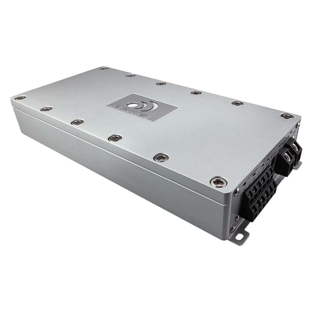 PX6 6-Channel Car Amplifier 130W RMS x 6 @ 4 Ohm - High Power Audio Amp for Car Stereo System, Home Theater, and Marine Boats