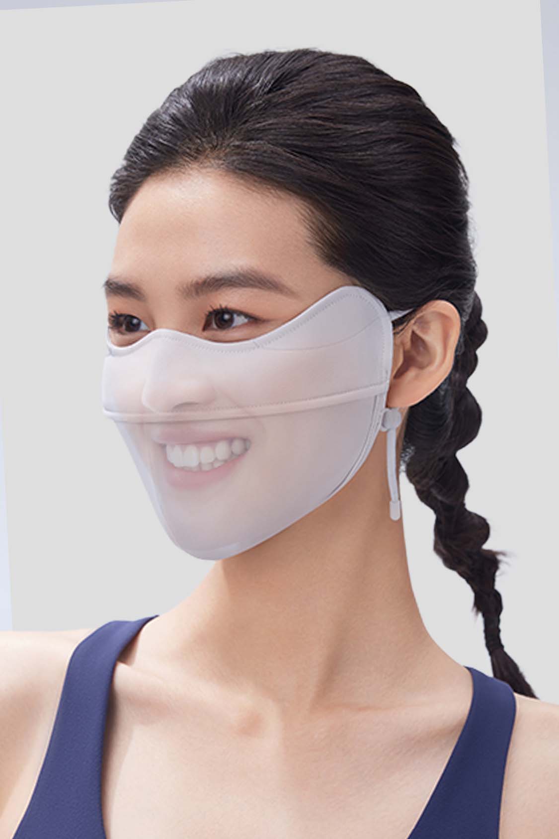 3D Eye Shield Sun Mask UPF50+ UV Protection - Anti-Glare & Windproof for Outdoor Sports, Cycling, Running & Hiking