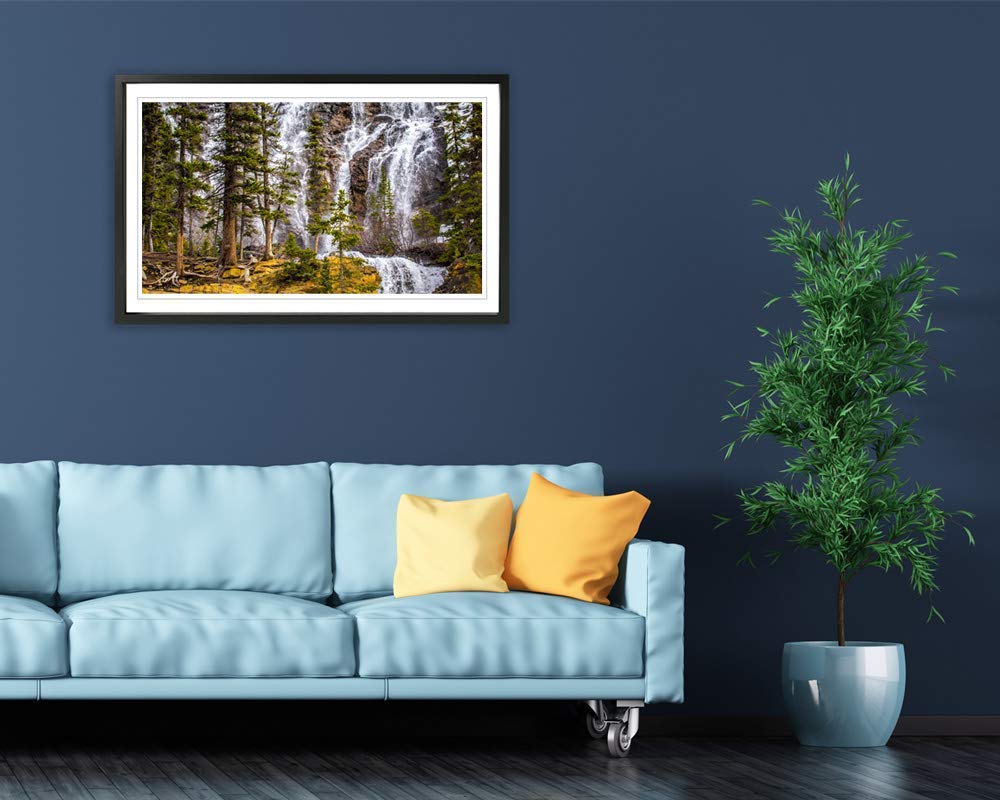Canadian Wilderness Framed Photography Print - Original Jasper Park Wall Art for Home & Office Decor | Nature Landscape Artwork