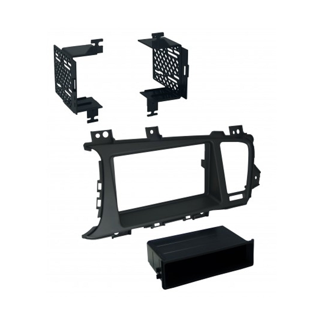 2011-2013 Kia Optima Single ISO/Double DIN Car Stereo Radio Dash Kit - Compatible with Aftermarket Head Units | Perfect for Upgrading Audio System in Kia Optima Sedan