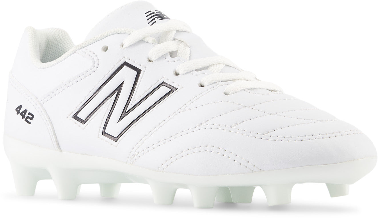Adidas 442 V2 Academy FG Junior's Soccer Cleats - Firm Ground Football Shoes for Boys (Medium Width) - Perfect for Training, Matches & Outdoor Play
