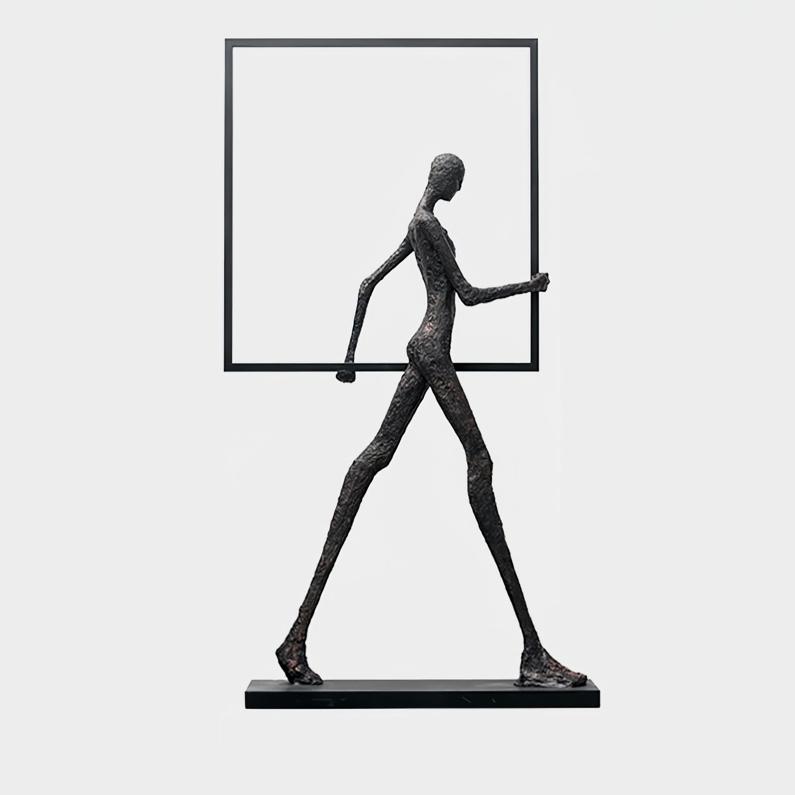 Modern Aeon Sculpture Floor Lamp - Elegant LED Standing Light for Living Room, Bedroom & Office - Dimmable Tall Light Fixture for Home Decor & Ambient Lighting