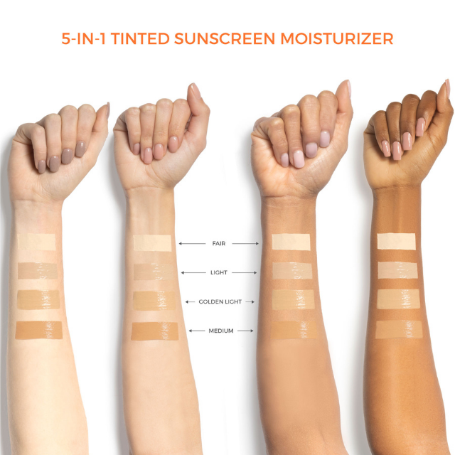 5 IN 1 Natural Moisturizing Face Sunscreen SPF 30 - Hydrating, Anti-Aging & Broad Spectrum Protection | Perfect for Daily Use, Outdoor Activities & Beach Days