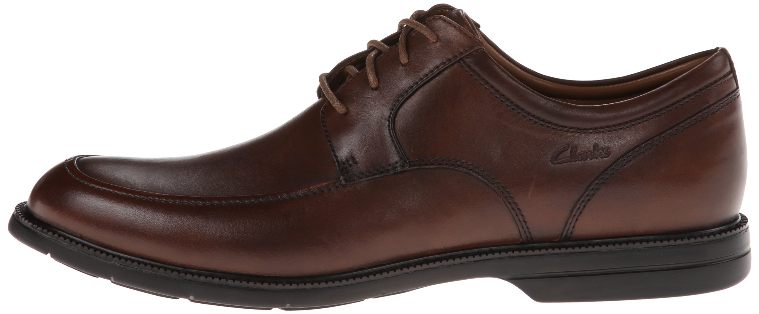 Clarks Men's Bilton Walk Oxford Shoes - Comfortable & Stylish Casual Dress Shoes for Work, Office & Everyday Wear