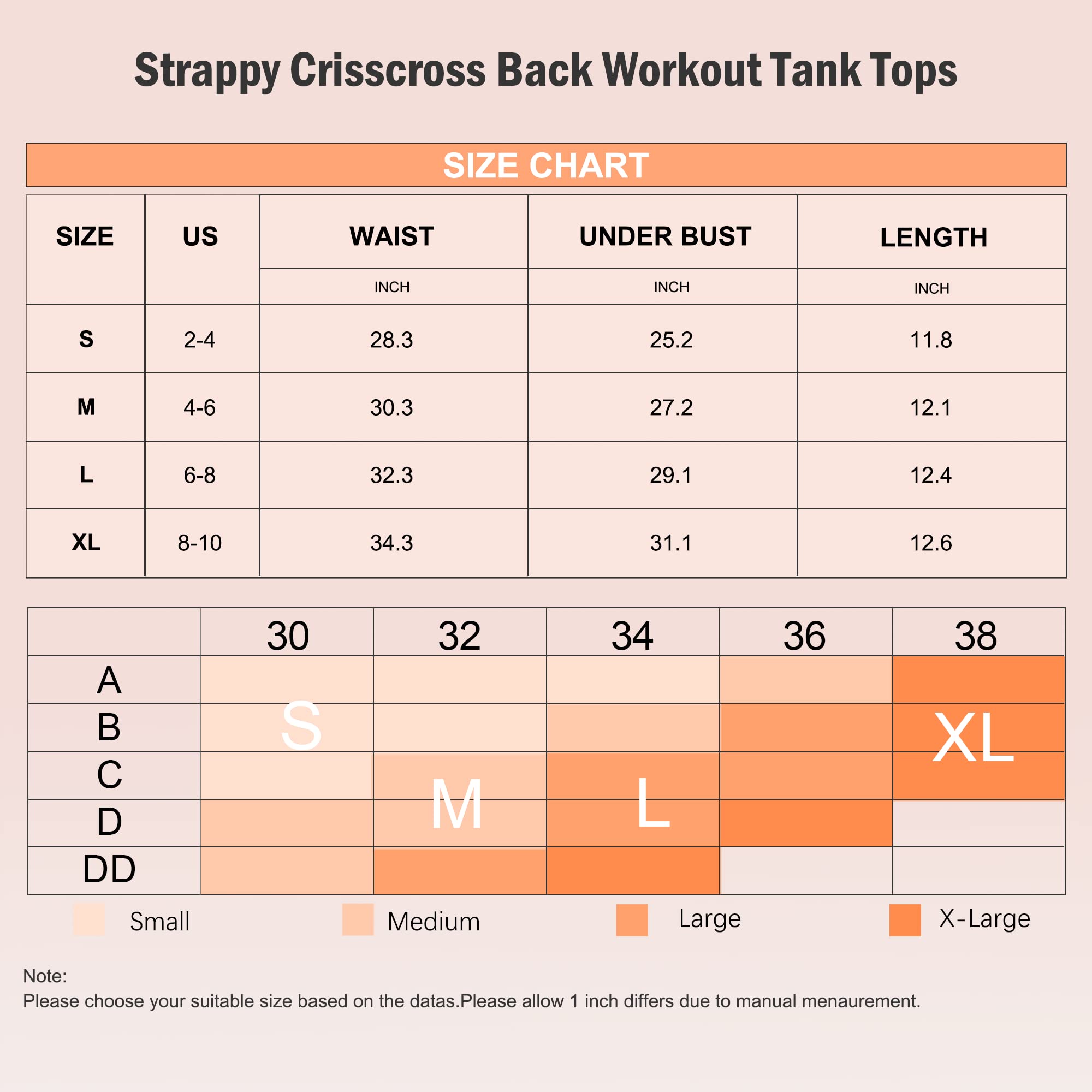 MOOSLOVER Women's Crisscross Back Sports Bra - Medium Support Padded Yoga Bra with Strappy Backless Design for Workout & Gym | Perfect for Yoga, Running, Fitness and Daily Wear