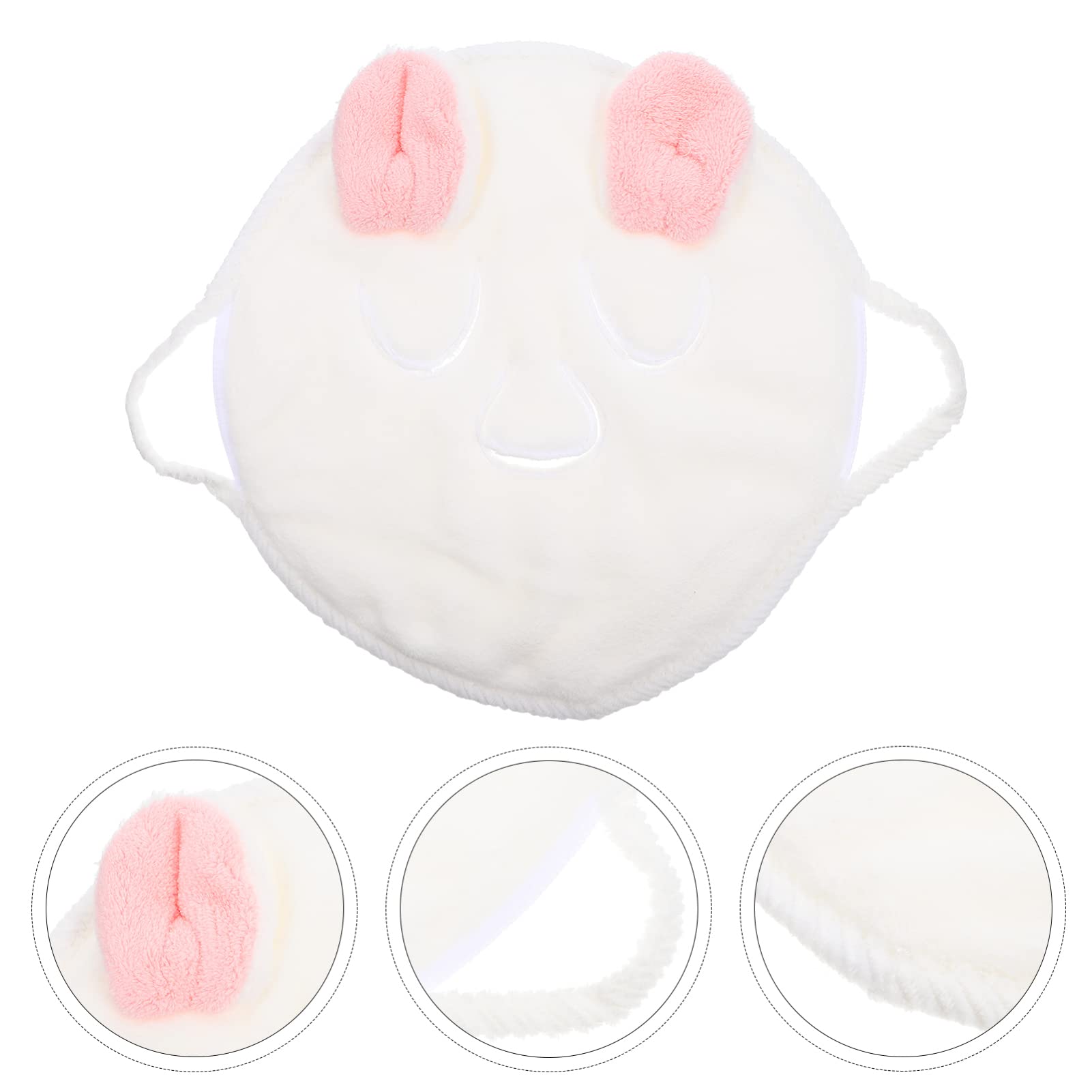 Beaupretty Hot Towel Facial Steamer Mask - Moisturizing Coral Fleece Face Sauna & Hair Towel for Women - Spa, Shower & Home Facial Hydration Therapy