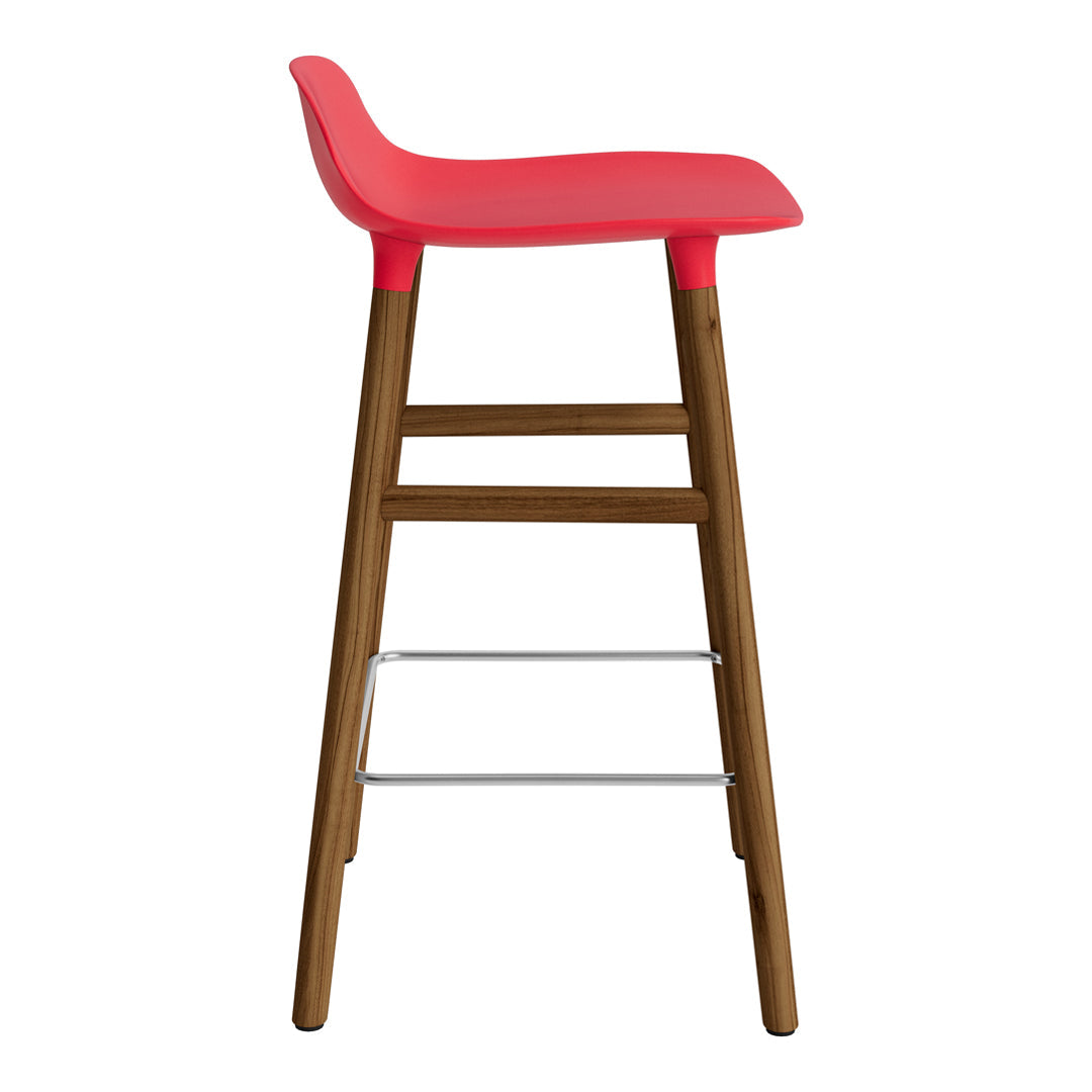 Modern Wooden Counter Stool with Sturdy Wood Legs - Perfect for Kitchen Islands, Bars, and Breakfast Nooks