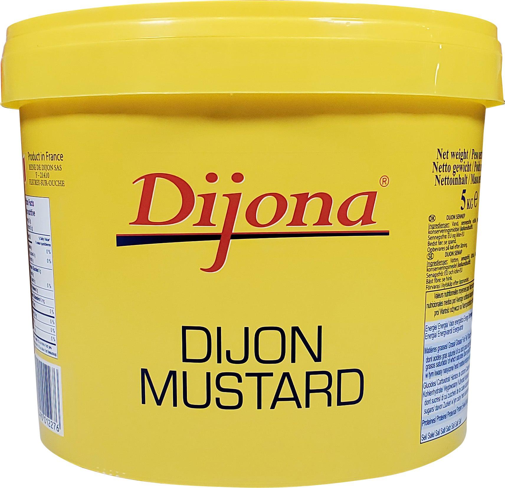 Premium Dijon Mustard Sauce - Authentic French Flavor for Sandwiches, Salads & Gourmet Cooking - Gluten-Free & Vegan Condiment