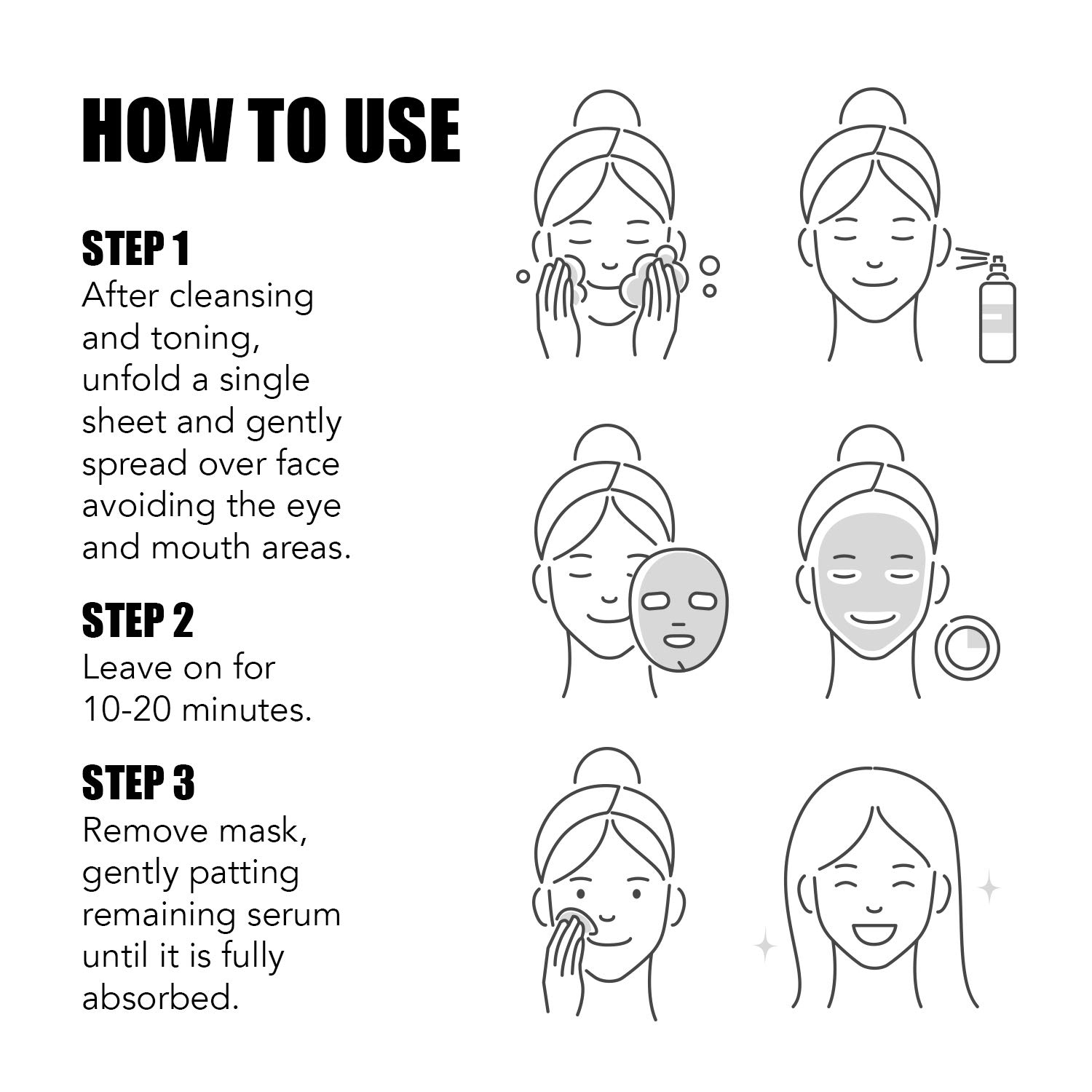 LAPCOS Tea Tree Sheet Mask for Acne & Pore Care - Korean Beauty Soothing Face Mask (5-Pack) | Daily Skincare Routine & Spa Night Essential