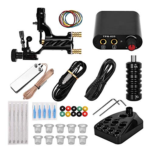 Professional Permanent Makeup Machine Kit - Dragonfly Tattoo Pen for Eyebrows, Eyeliner & Lip Blushing | Body Art Equipment for Tattoo Artists & Beauty Salons | Perfect for Microblading, Cosmetic Tattooing & PMU Training