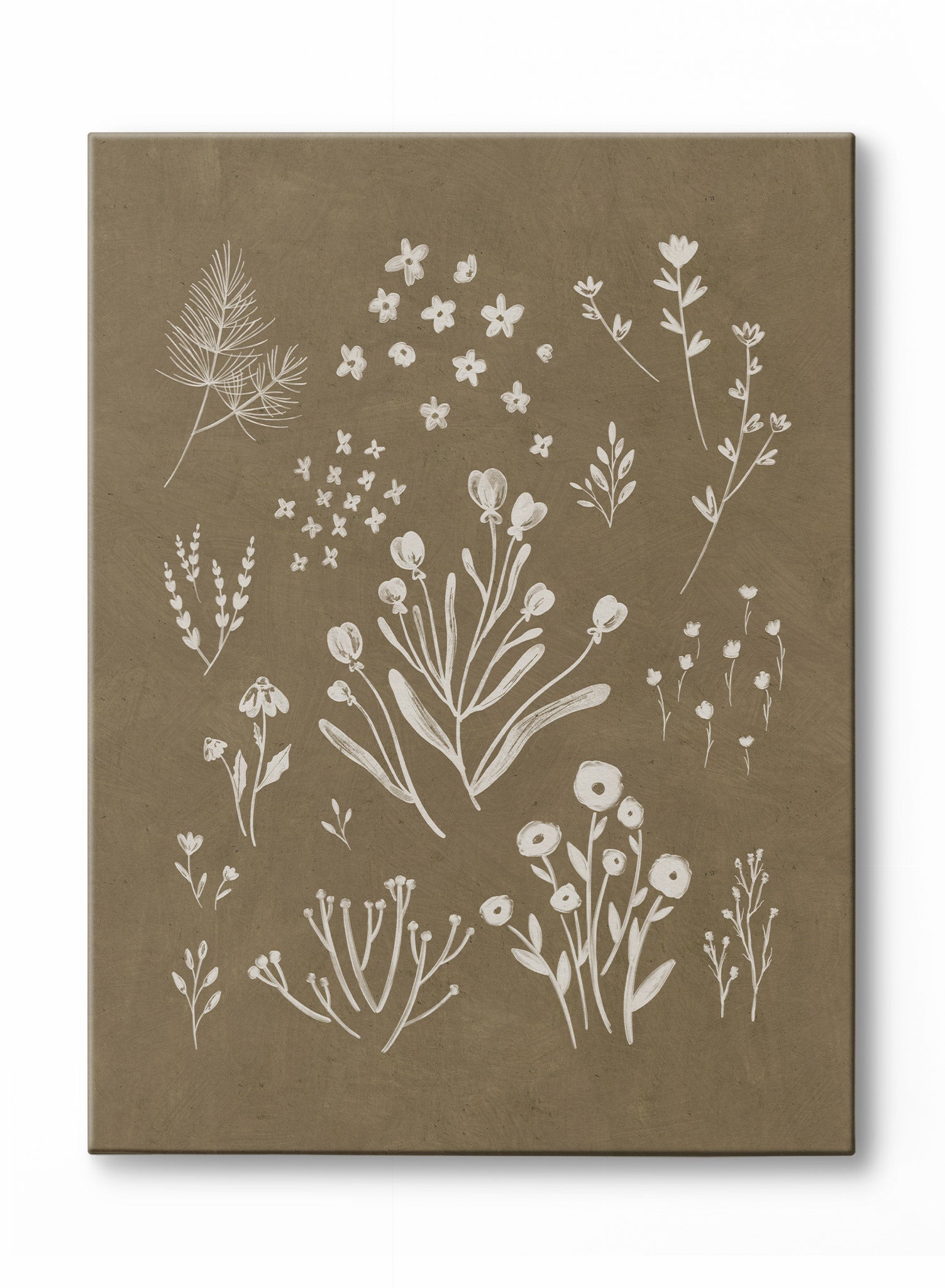 Beautiful Painted Wildflowers Poster - Vibrant Floral Wall Art for Home, Office & Gift Decor - Perfect for Living Room, Bedroom & Nursery