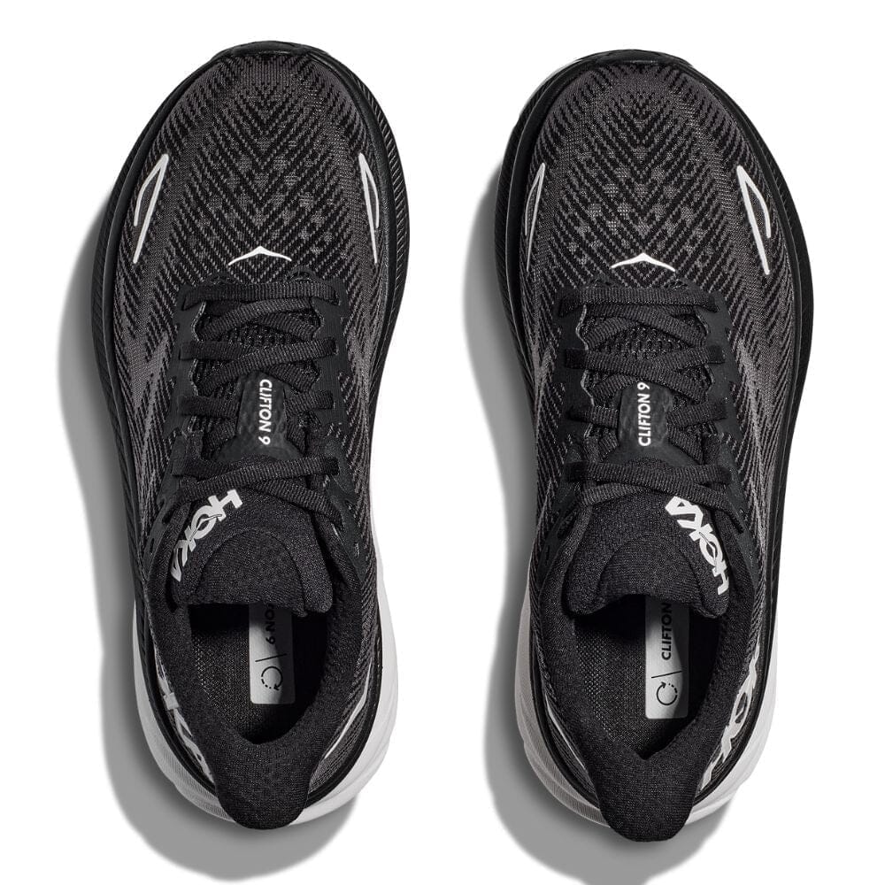 Hoka Men's Clifton 9 Wide Running Shoes - Lightweight Cushioned Sneakers for Road & Trail | Perfect for Jogging, Gym Workouts & Daily Walking