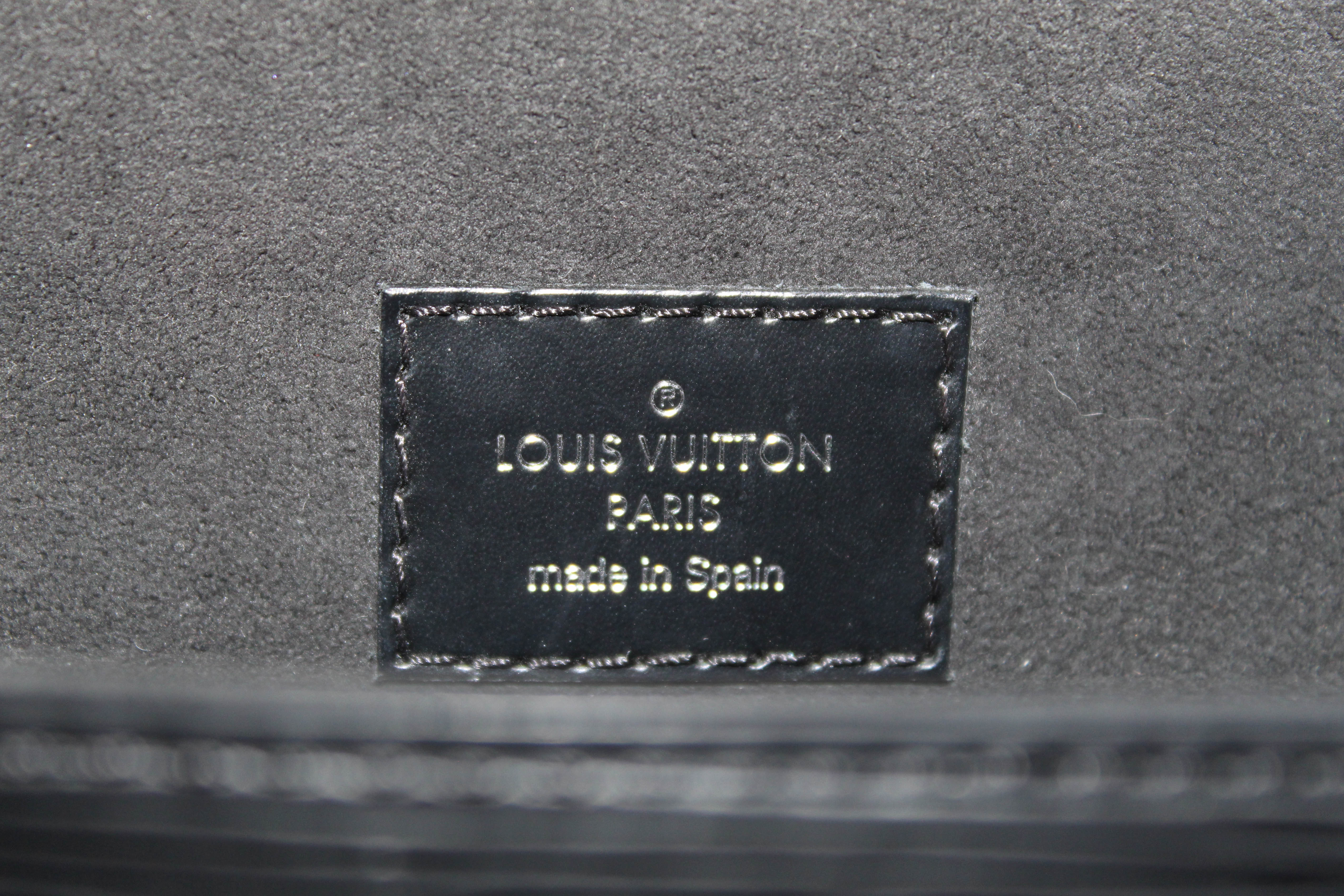 Authentic Louis Vuitton Black Epi Leather Cluny MM Handbag & Shoulder Bag - Luxury Designer Purse for Women, Work, Travel & Everyday Use