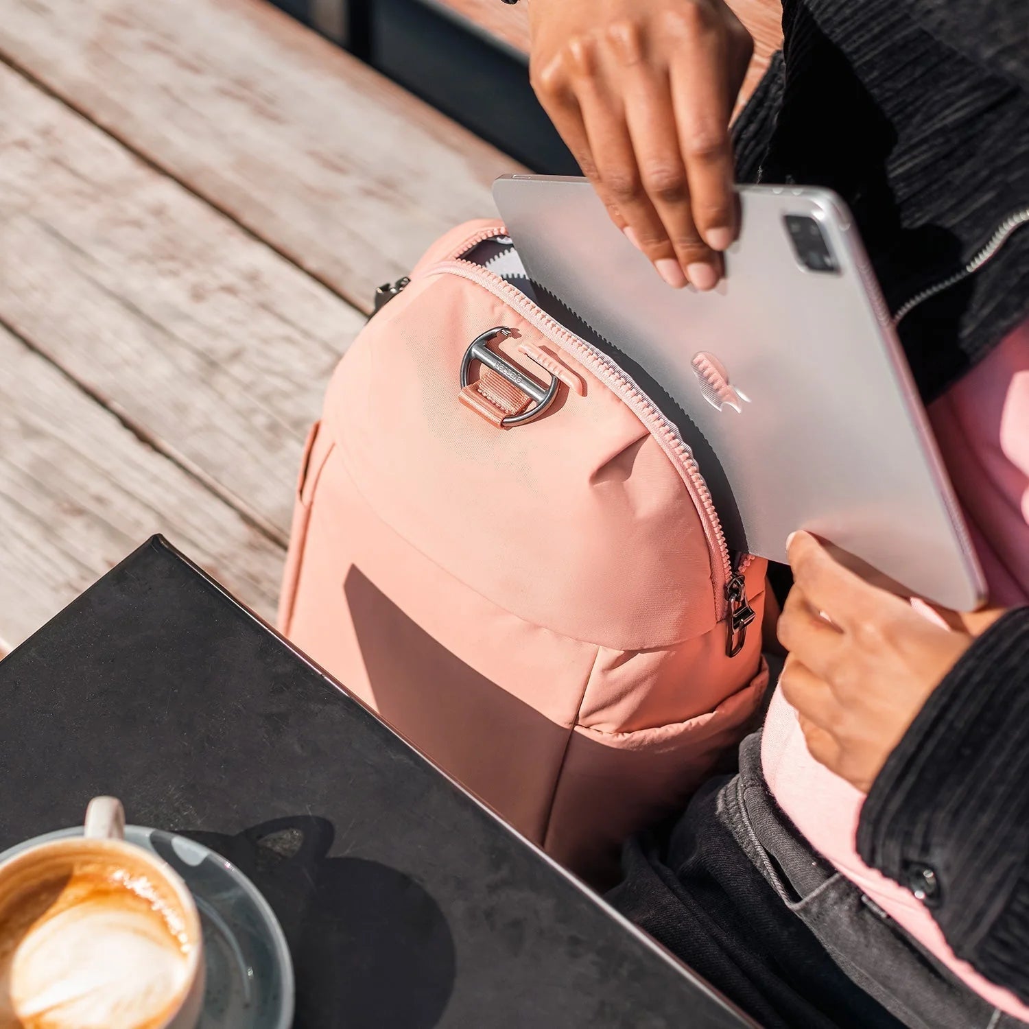 Pacsafe Citysafe CX Anti-Theft 8L Backpack for Women | Secure Travel & Commuter Bag | RFID Protection | Lightweight Daypack for Urban Safety | Perfect for Work, School & City Adventures