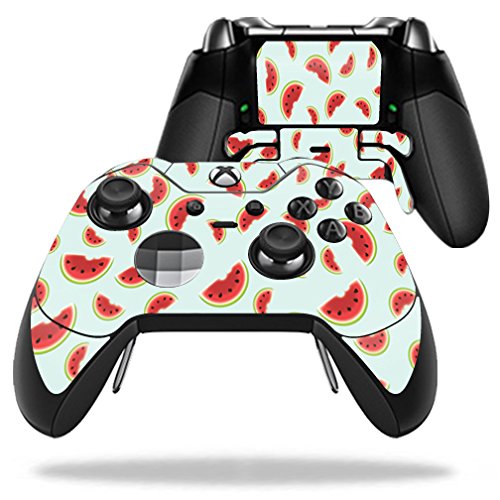 MightySkins Watermelon Slices Skin Wrap for Microsoft Xbox One Elite Wireless Controller - Protective Cover & Decorative Sticker for Gaming Enthusiasts - Perfect for Home Gaming, Tournaments, and Gift Giving