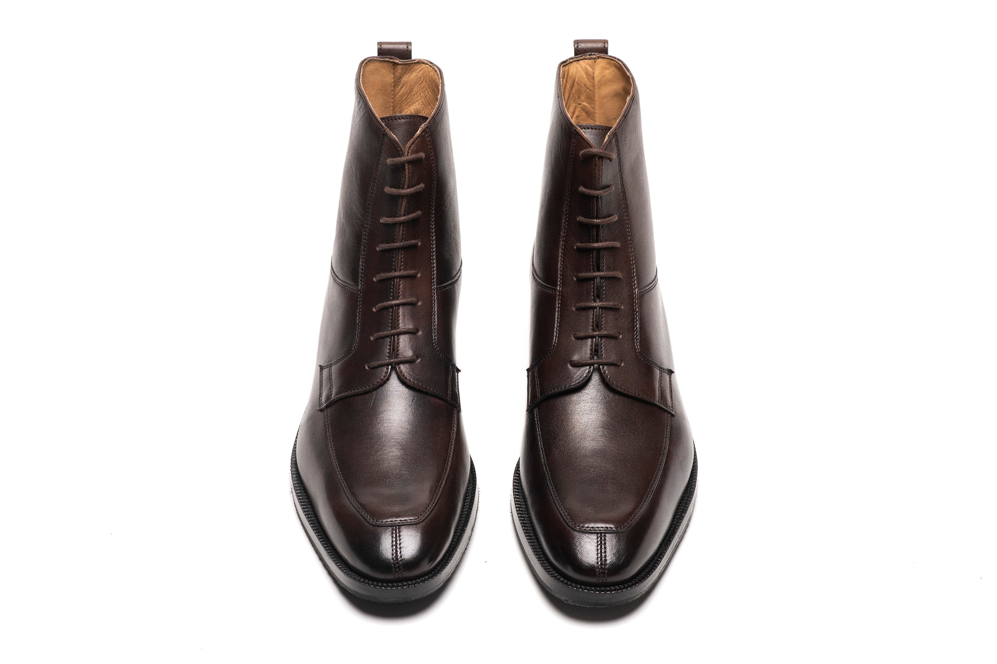 Dark Brown Derby Boots for Men & Women - Waterproof Leather Apron Work Boots - Perfect for Outdoor Work, Hiking & Casual Wear