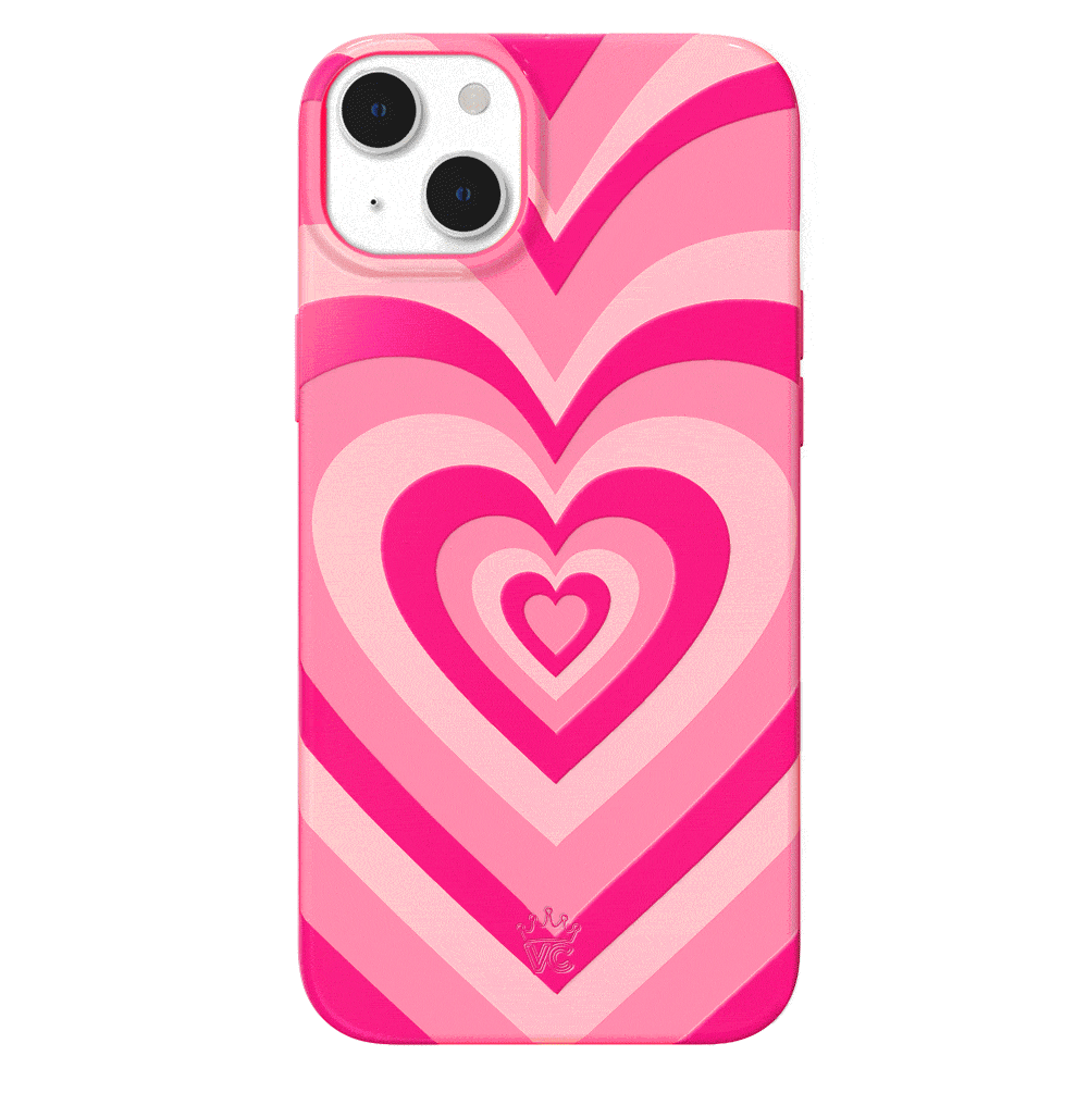 Cute Pink Sweethearts iPhone Case - Trendy Protective Cover for iPhone 13/14/15 Pro Max - Perfect Gift for Valentine's Day & Everyday Use
