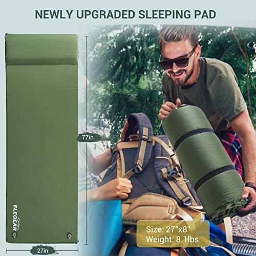 Self-Inflating Camping Sleeping Pad - 3.1